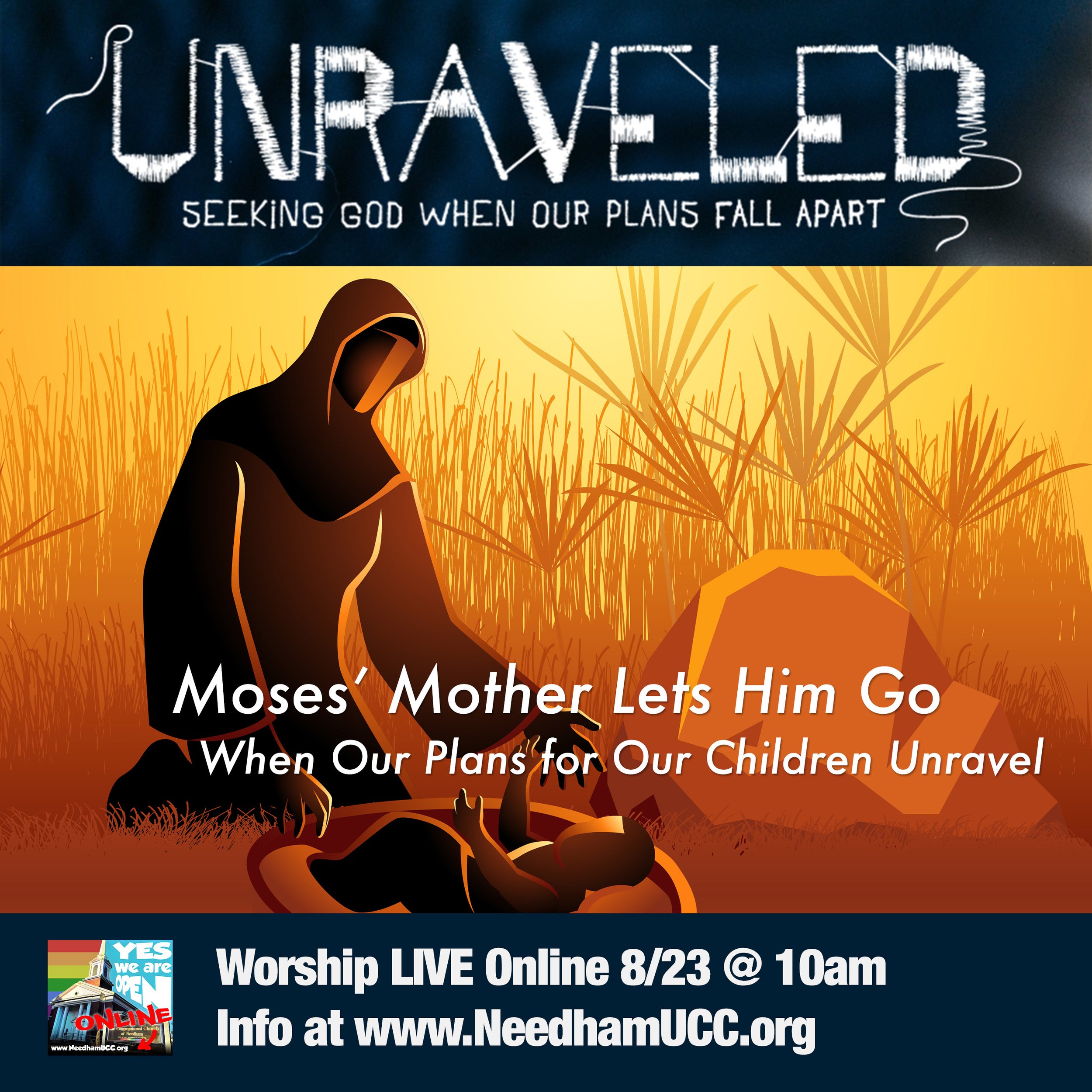 2020-08-23 Unraveled Moses Mother Lets Him Go.jpg