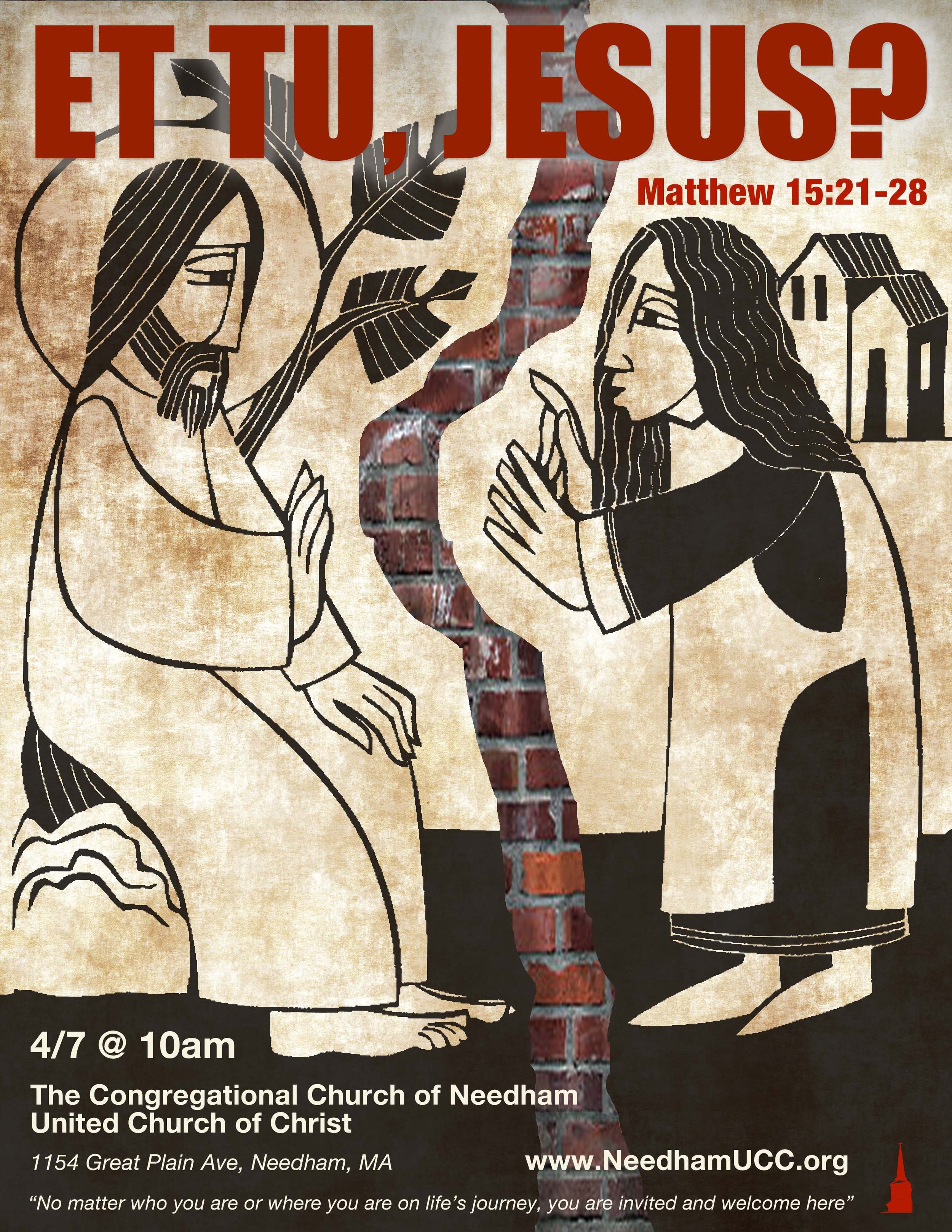 2019-04-07 Et Tu Jesus.jpg