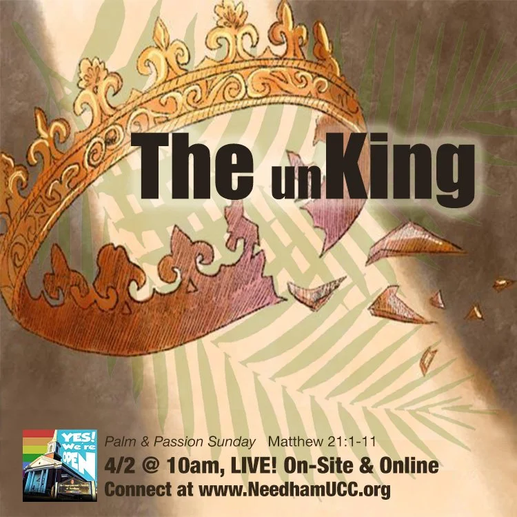 2023-04-02 Palm Sunday The unKing.jpg