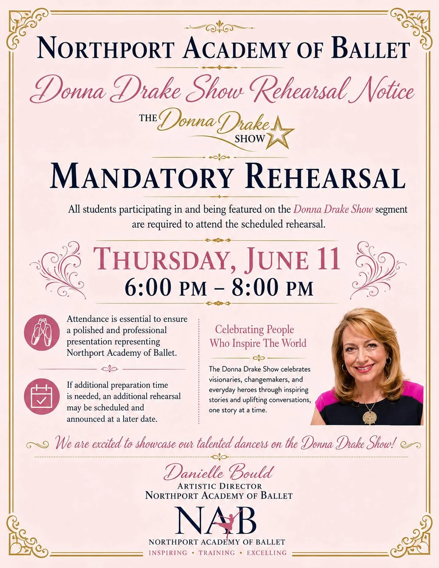 We are honored and very excited to be featured on the Donna Drake Show! 

Hosted by CBS, The Donna Drake Show is an internationally celebrated talk show where inspiring stories meet engaging conversations. Hosted by award-winning television personali