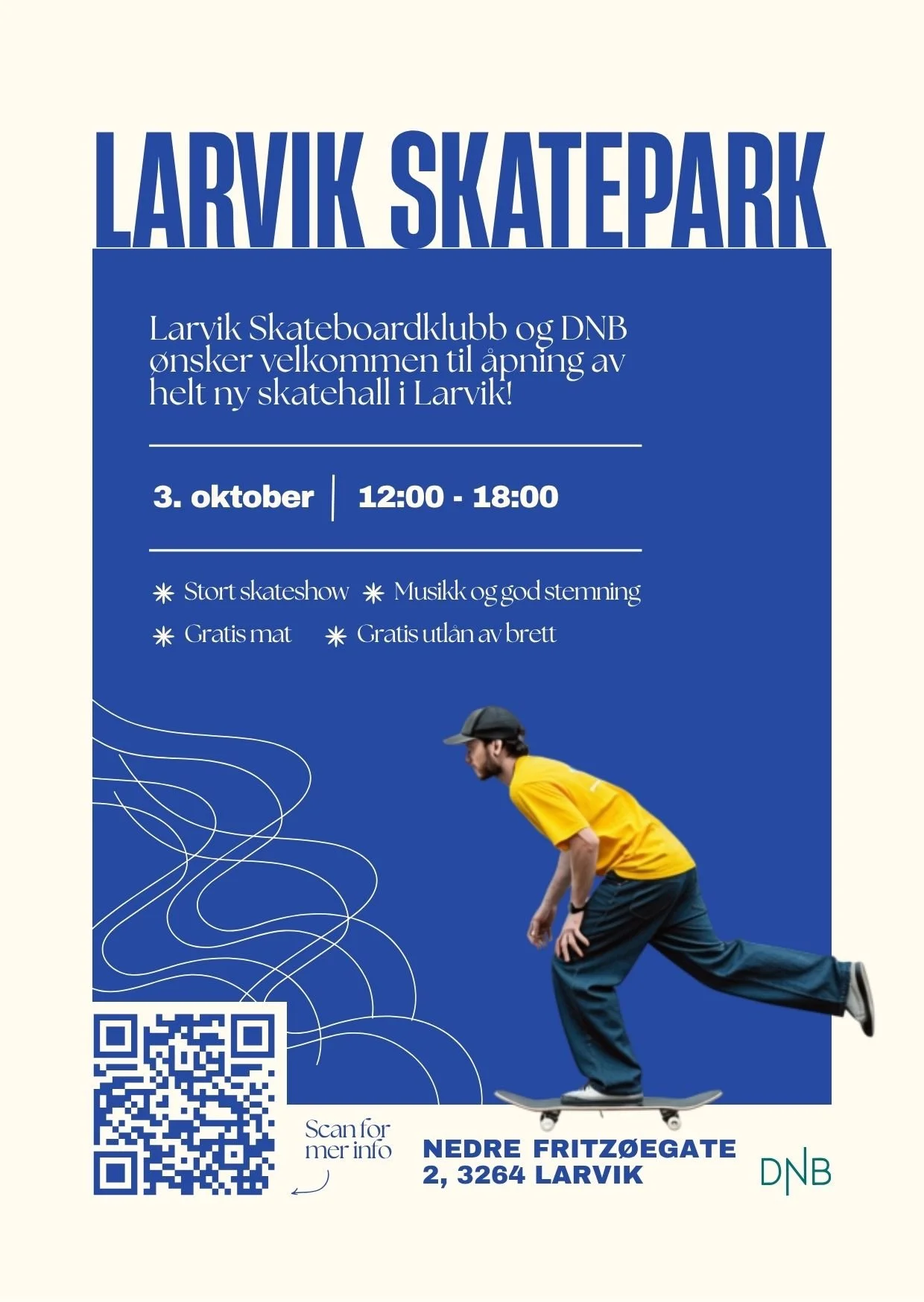 Åpning av Larvik Skatepark