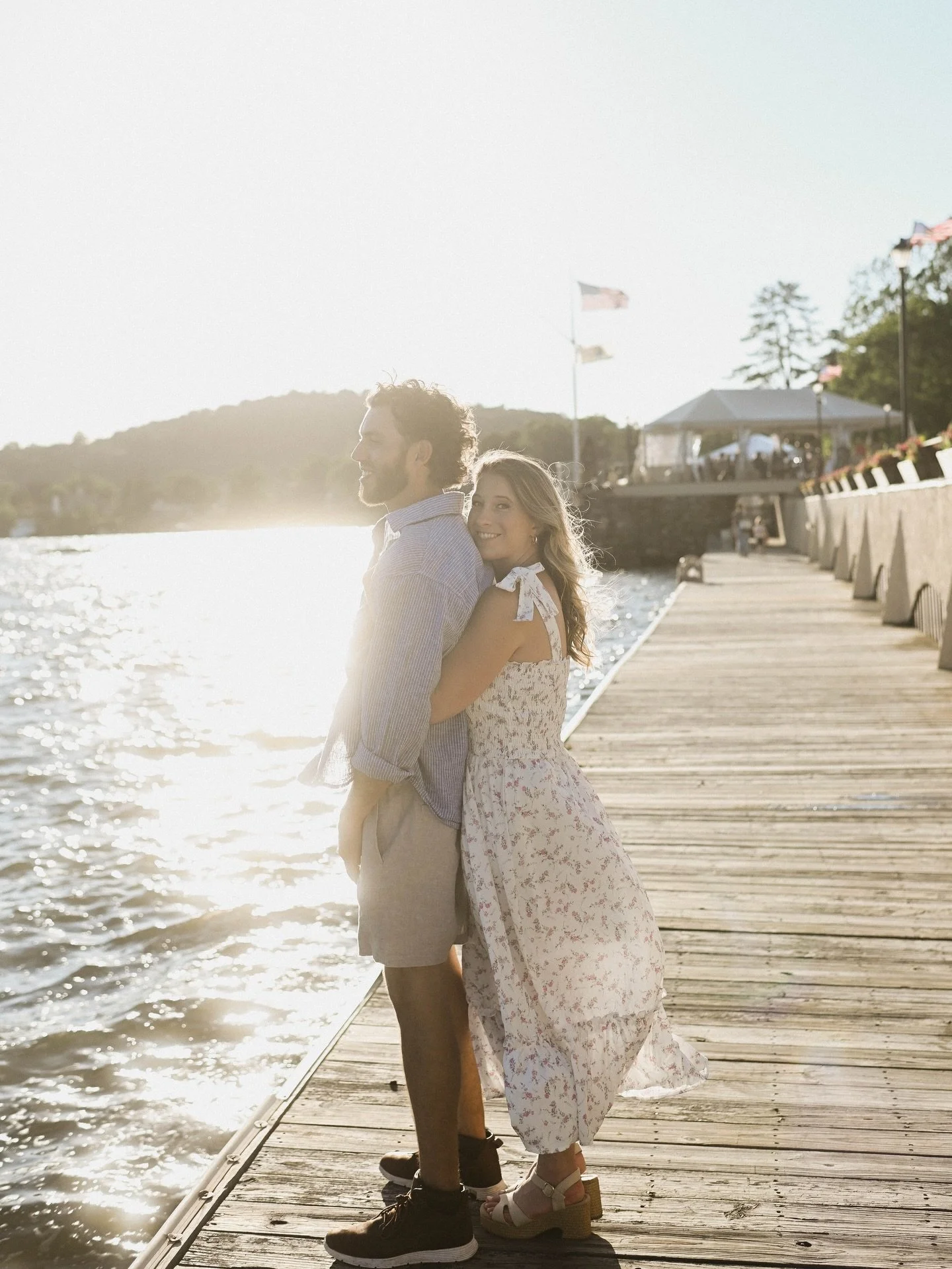 Jordan &amp; Tina&rsquo;s engagement session last night in Sparta was an absolute dream. Working with these two was effortless, and the time spent together felt like hanging out with old friends. So grateful these two chose us as their wedding photog