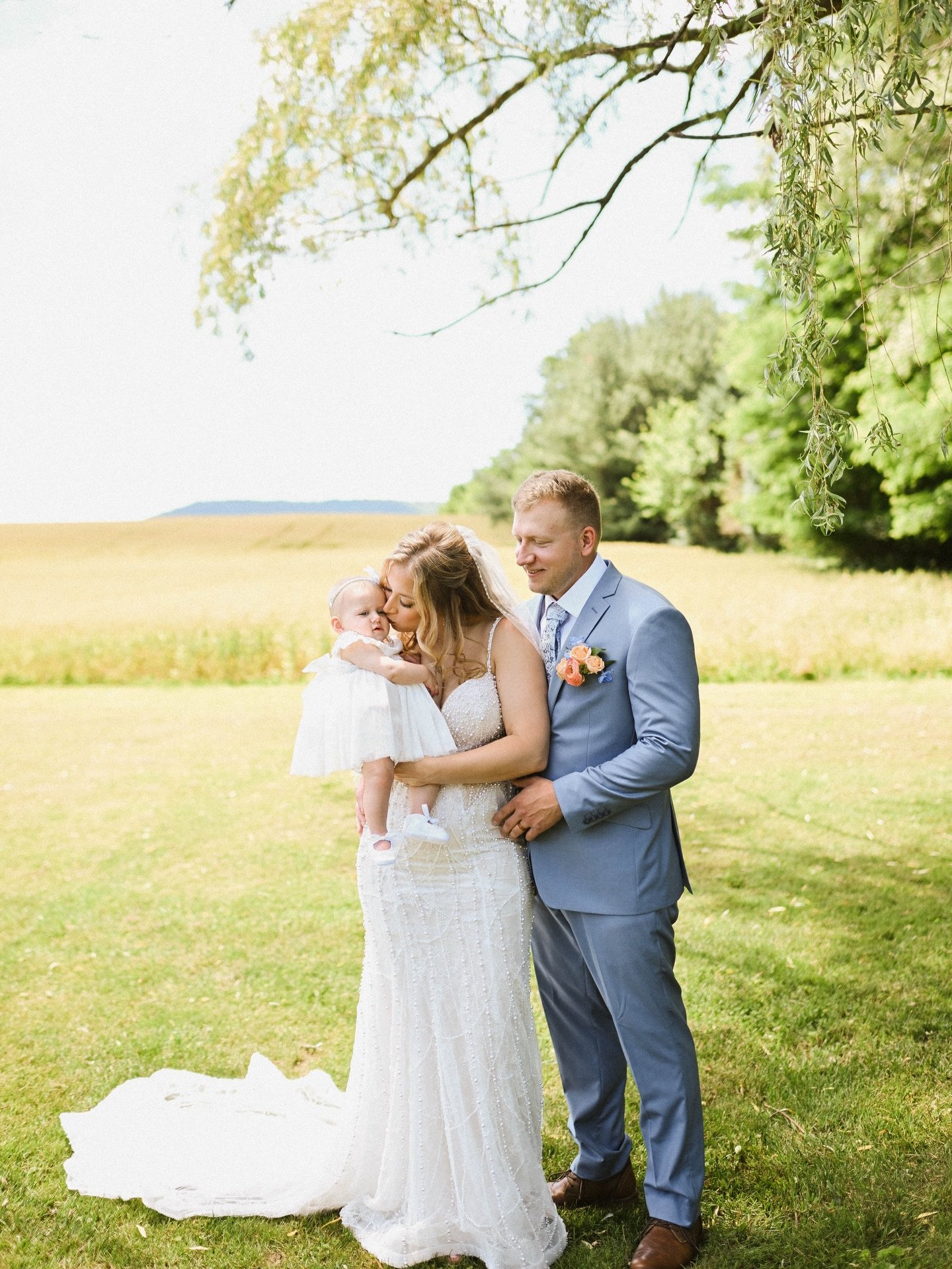 Colten &amp; Karissa // what a joy and an absolute honor it was to be able to capture their wedding day. Karissa is my oldest friend, and I&rsquo;m so happy she found her forever with Colten. They had a stunning backyard wedding at their new property