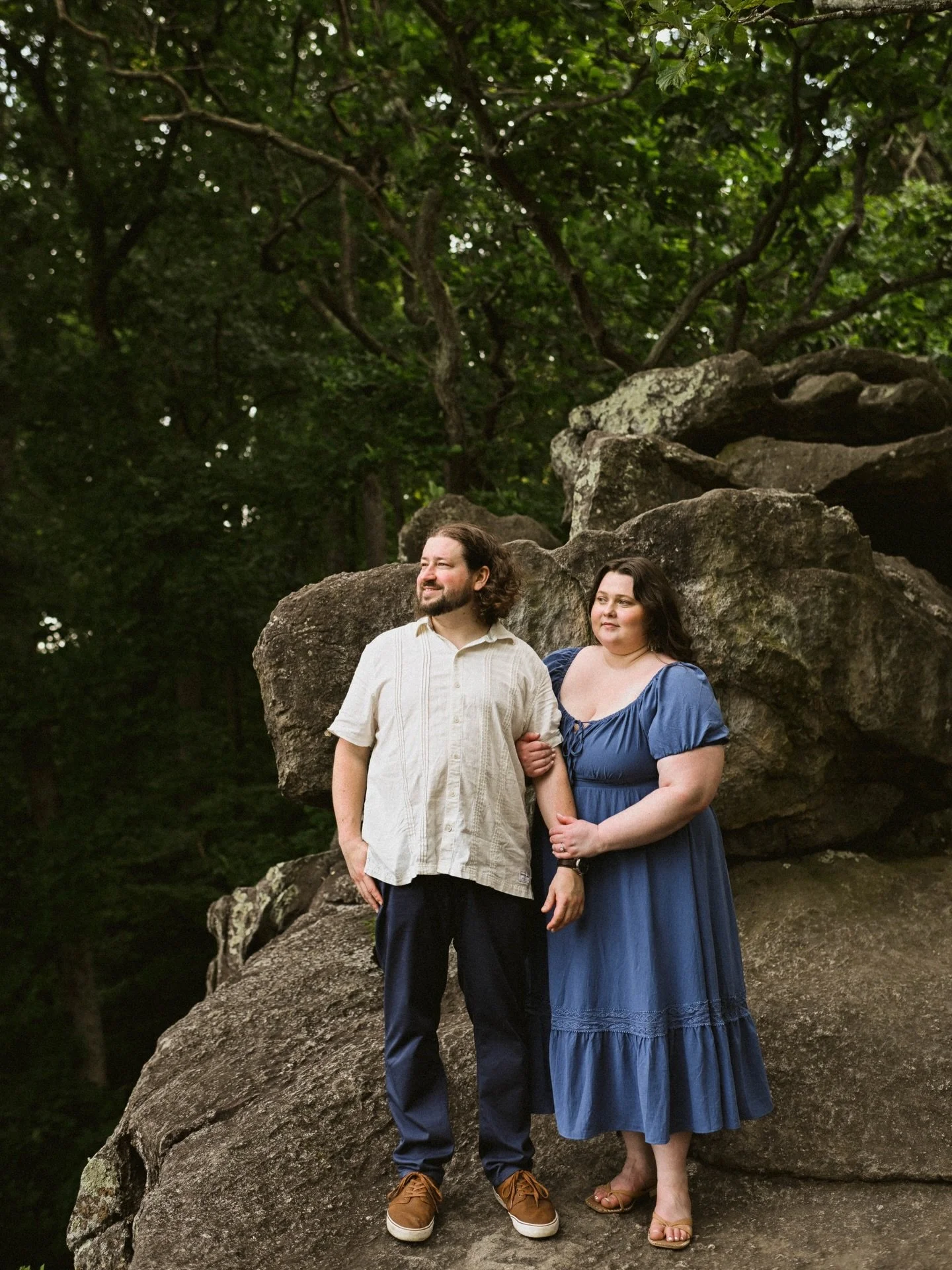 Last night in Maryland with Darren &amp; Emily 🤍
.
Grateful these two braved the heat and impending storm to hang out with us last night.
.
.
Pennsylvania wedding photographer; Maryland wedding photographer; New York wedding Photographer; PA wedding