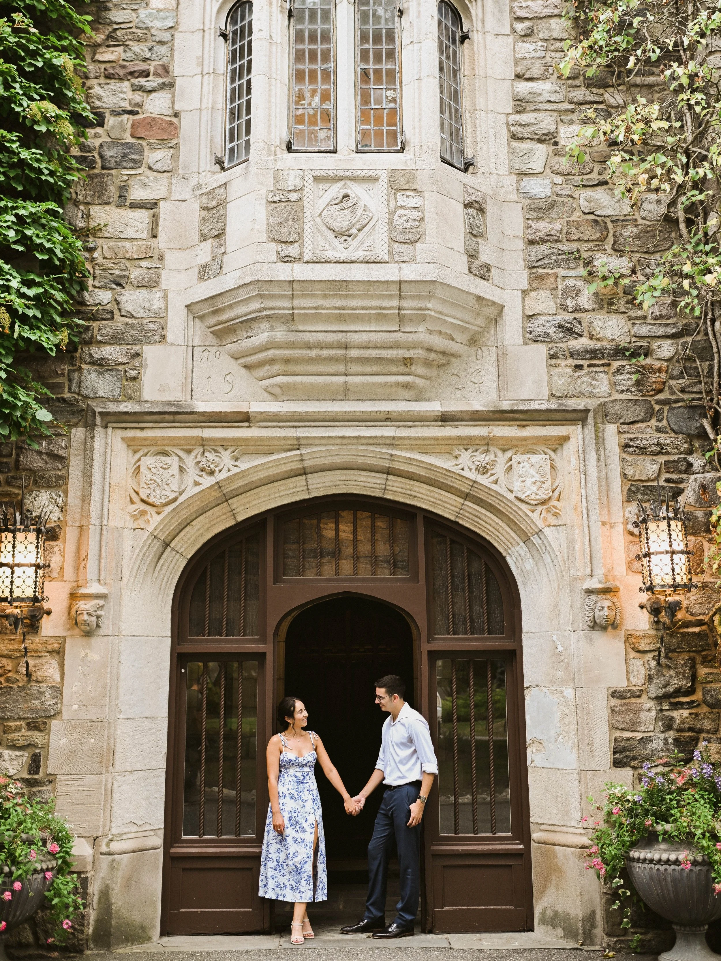 Back at one of our all time favorite locations last night with Chris &amp; Eden. These two were so wonderful to work with and we can&rsquo;t wait to capture their big day next year at @northshorehouse 
.
:
New Jersey wedding photographer
New York Wed