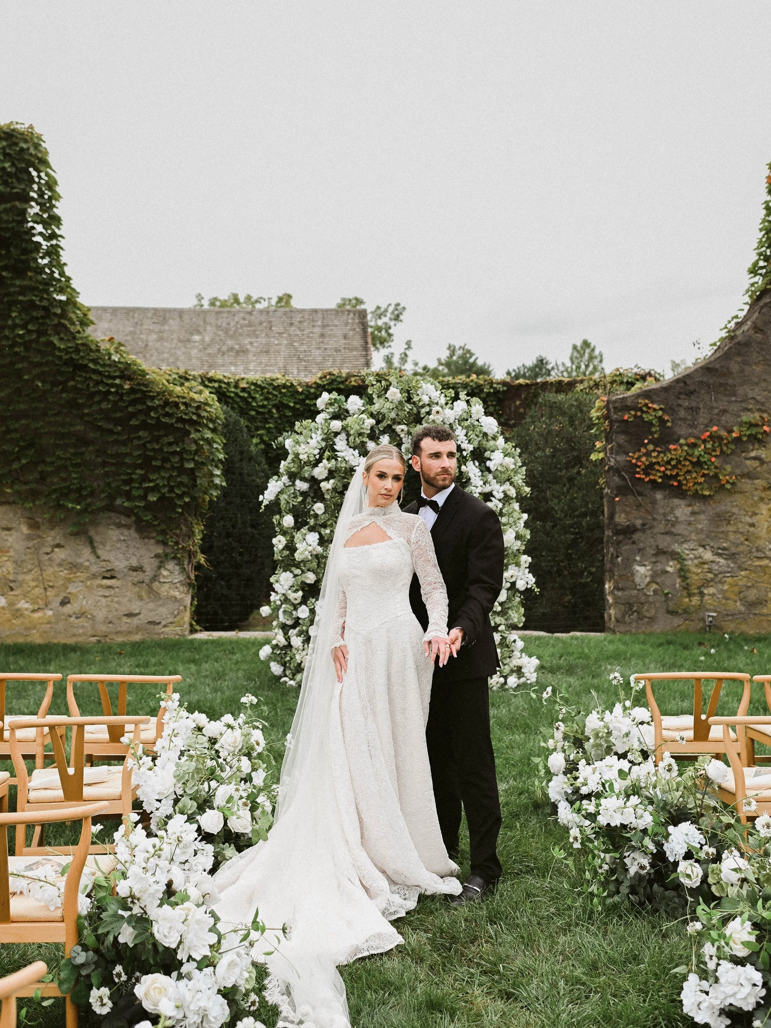 I had the joy of playing around with the most incredible team of creatives yesterday for this Italian Villa inspired shoot in Philadelphia 🌿

Florals, design &amp; vision: @perennialrents 
Venue: @thehighlandsmansion 
Lead Photographer: @lindseymare
