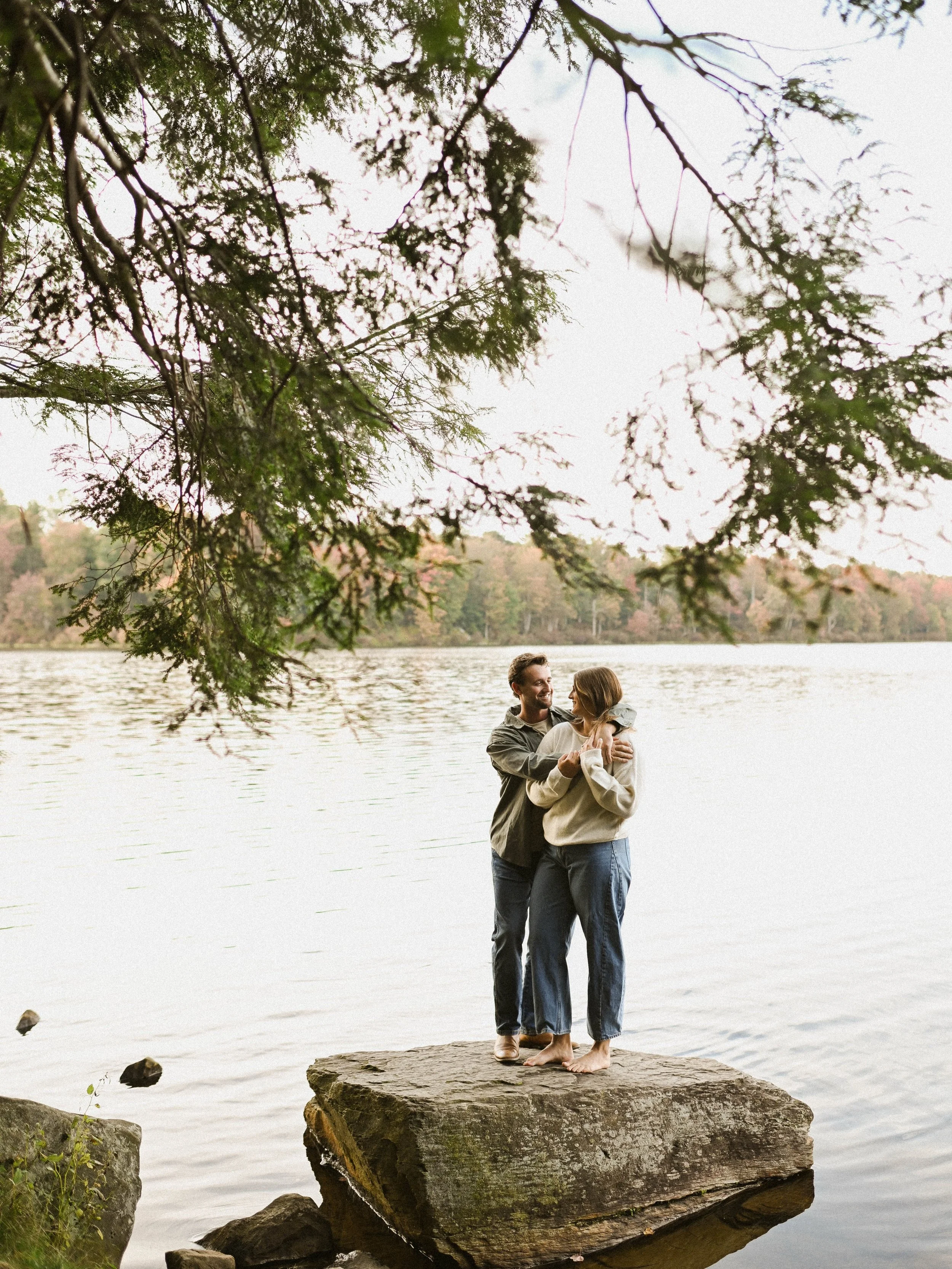Jack and Madi closed out our busy September last night at Lake Jean. These two were so easy to work with and we kept things simple for their session by exploring Lake Jean and ending the evening with ice cream. We can&rsquo;t wait to capture their bi