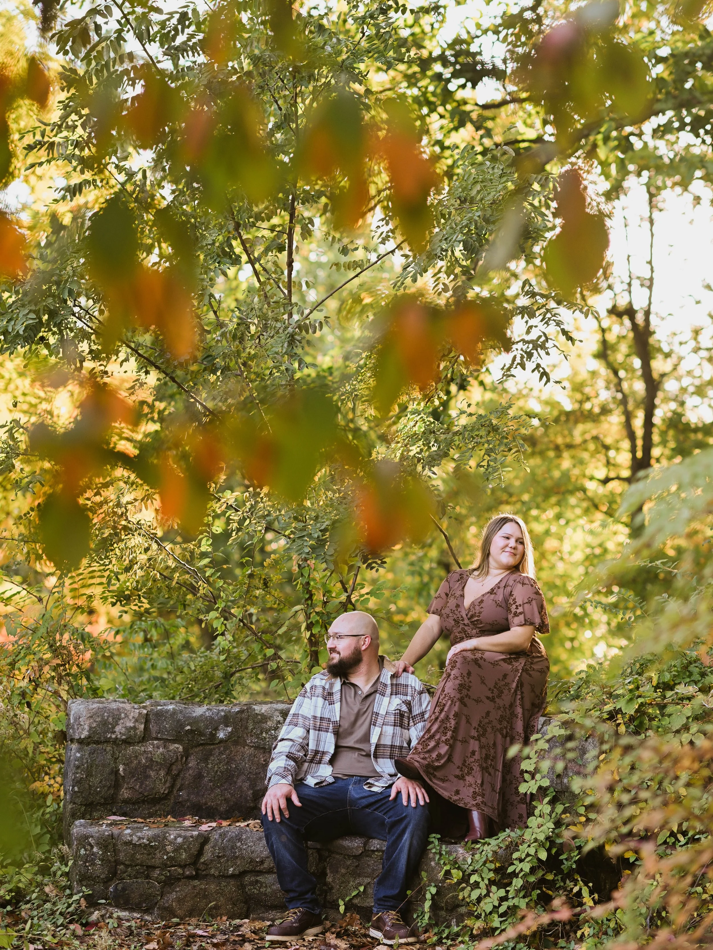 Yesterday at Cross Estate Gardens with Phil &amp; Nicole 🍁
.
.
New Jersey wedding photographer; Nj wedding photographer; New Jersey wedding; Cross estate gardens; north shore house wedding photographer; north shore house photographer; Sparta wedding