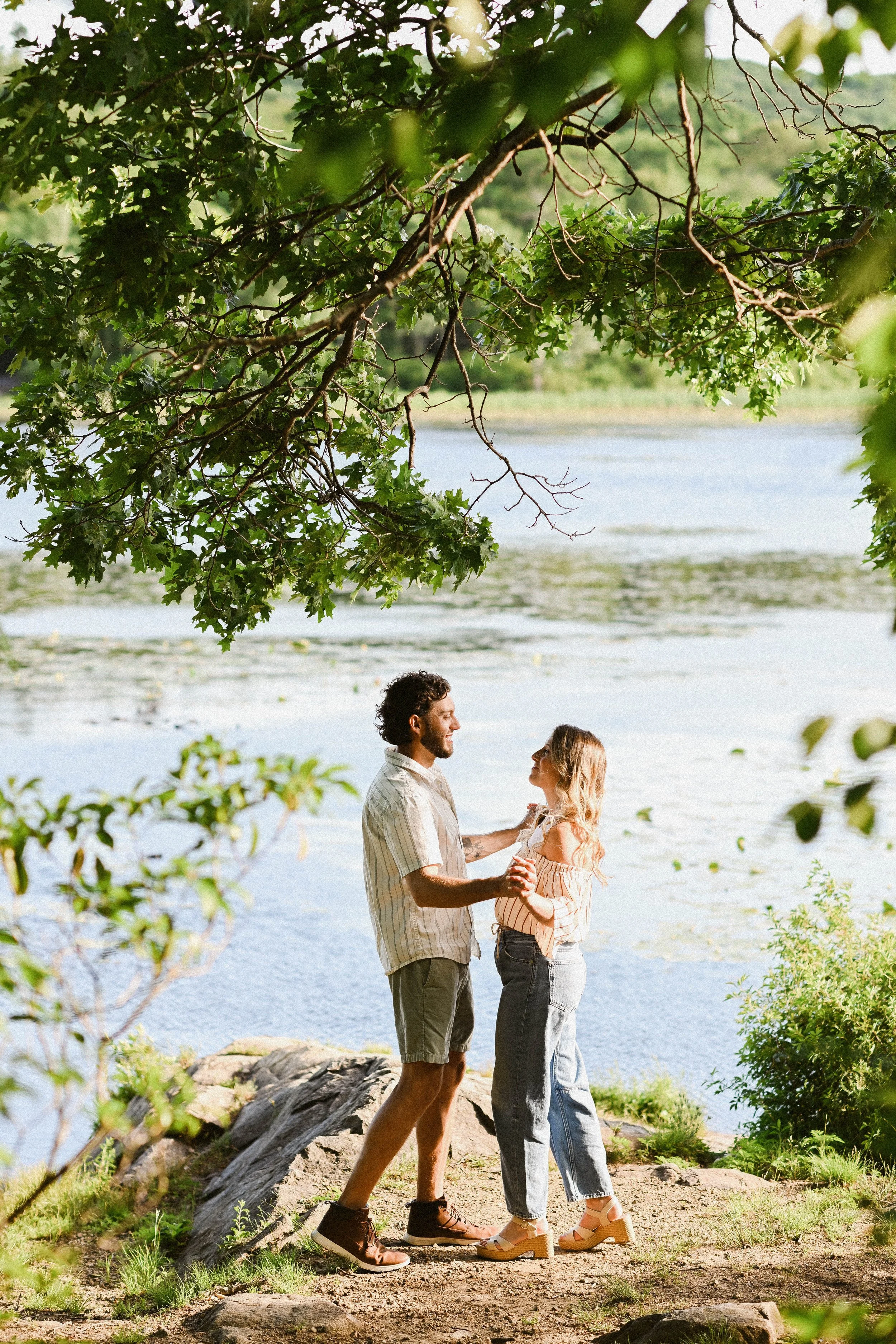 Mohawk Lake Engagement Session; Sparta New Jersey Wedding Photographer; New Jersey Wedding Photographer