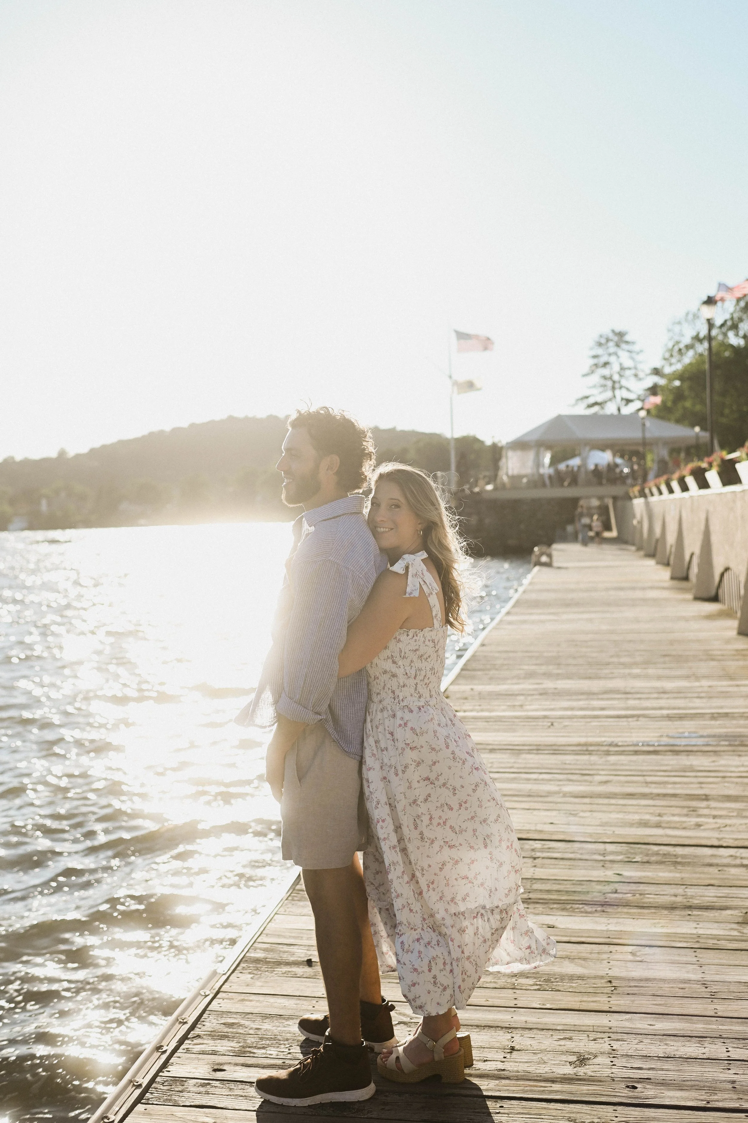 Mohawk Lake Engagement session; Sparta New Jersey wedding photographer