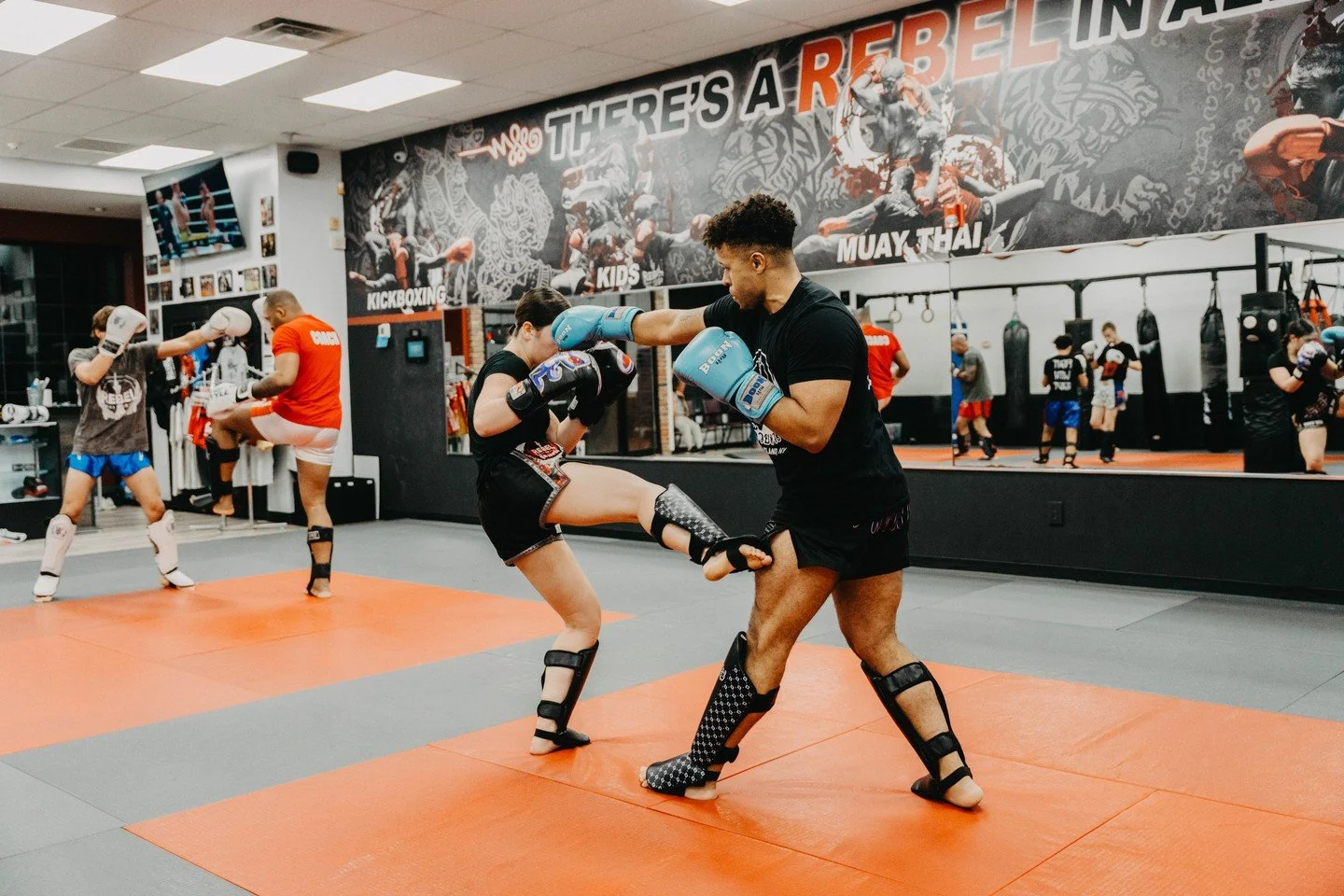 Happy Monday Rebels Technique of the Week: Low Kicks. 🦵🥊

Low kicks are one of the most important weapons in Muay Thai. By targeting the thigh, fighters can slow down movement, weaken an opponent&rsquo;s base, and make every round harder as the fig