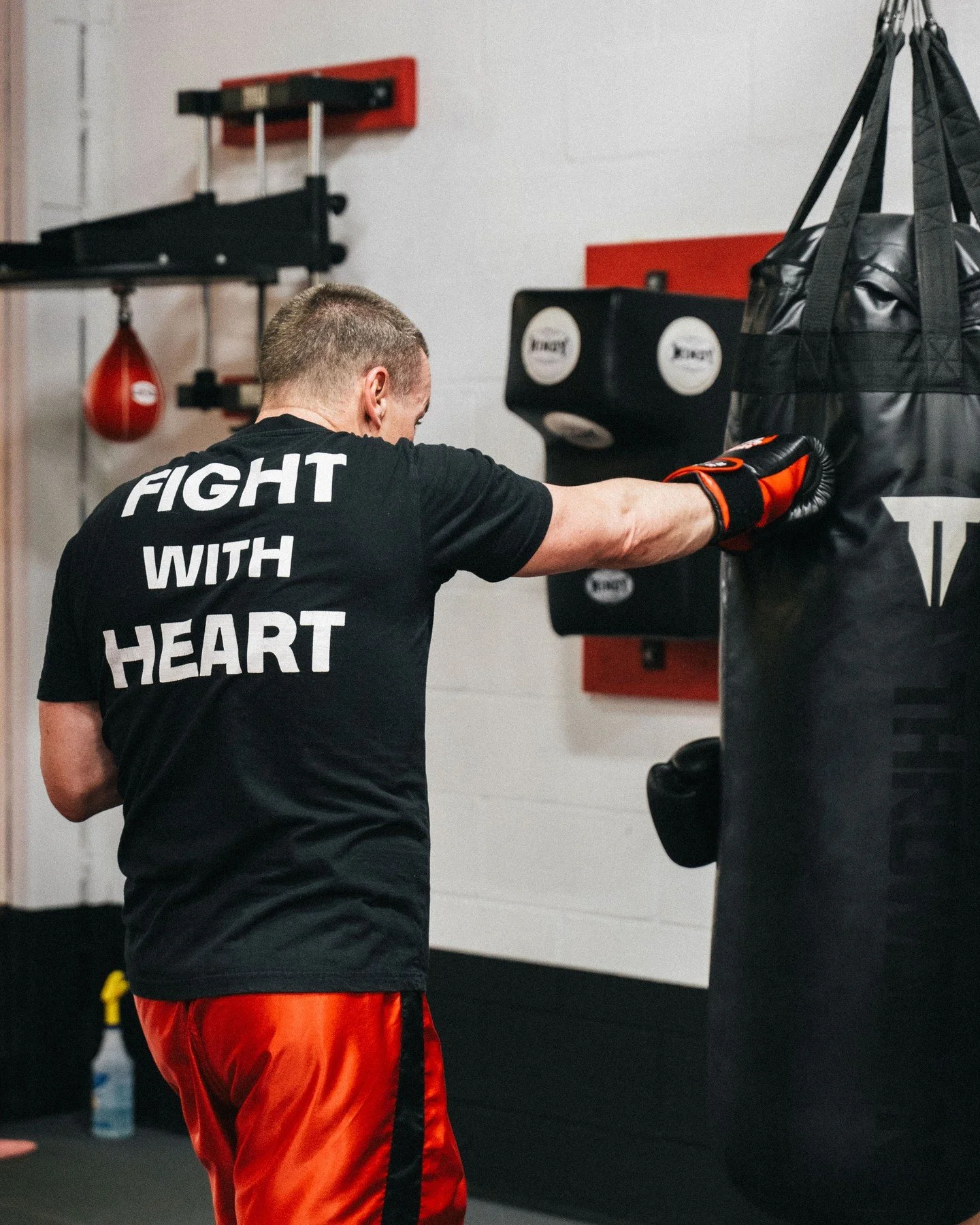 The heavy bag is one of the best tools in Muay Thai. 🥊

It helps develop power, sharpen technique, and build the conditioning needed for real striking. Every round on the bag teaches balance, timing, and how to put force behind your punches, kicks, 