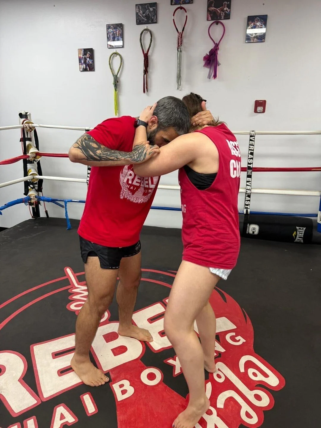 Theme of the Week: The Clinch 🥊

The clinch is where fighters control posture, create openings, and work from close range using knees, off-balancing techniques, and positioning. 

It's not about strength alone. Good clinch work relies on timing, bal