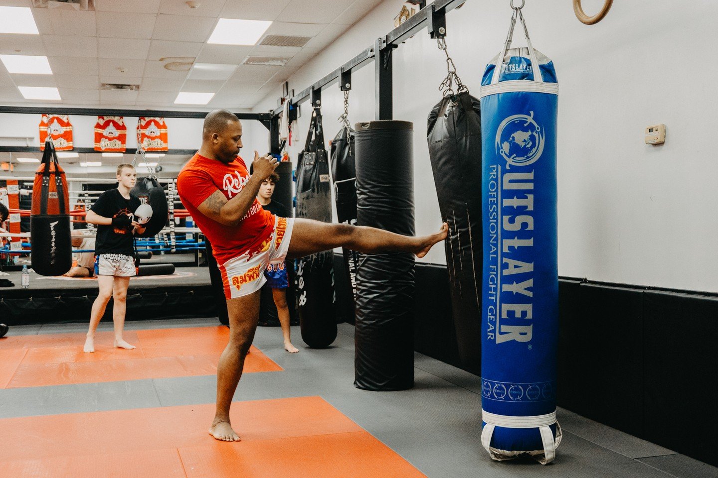 Happy Monday Rebels!! 🥊🔥

This week&rsquo;s theme is Teeps. The teep is more than a kick, it&rsquo;s a jab with the lead leg. It controls distance, disrupts balance, stops pressure, and sets up everything behind it. 👊

Focus on posture, hip extens