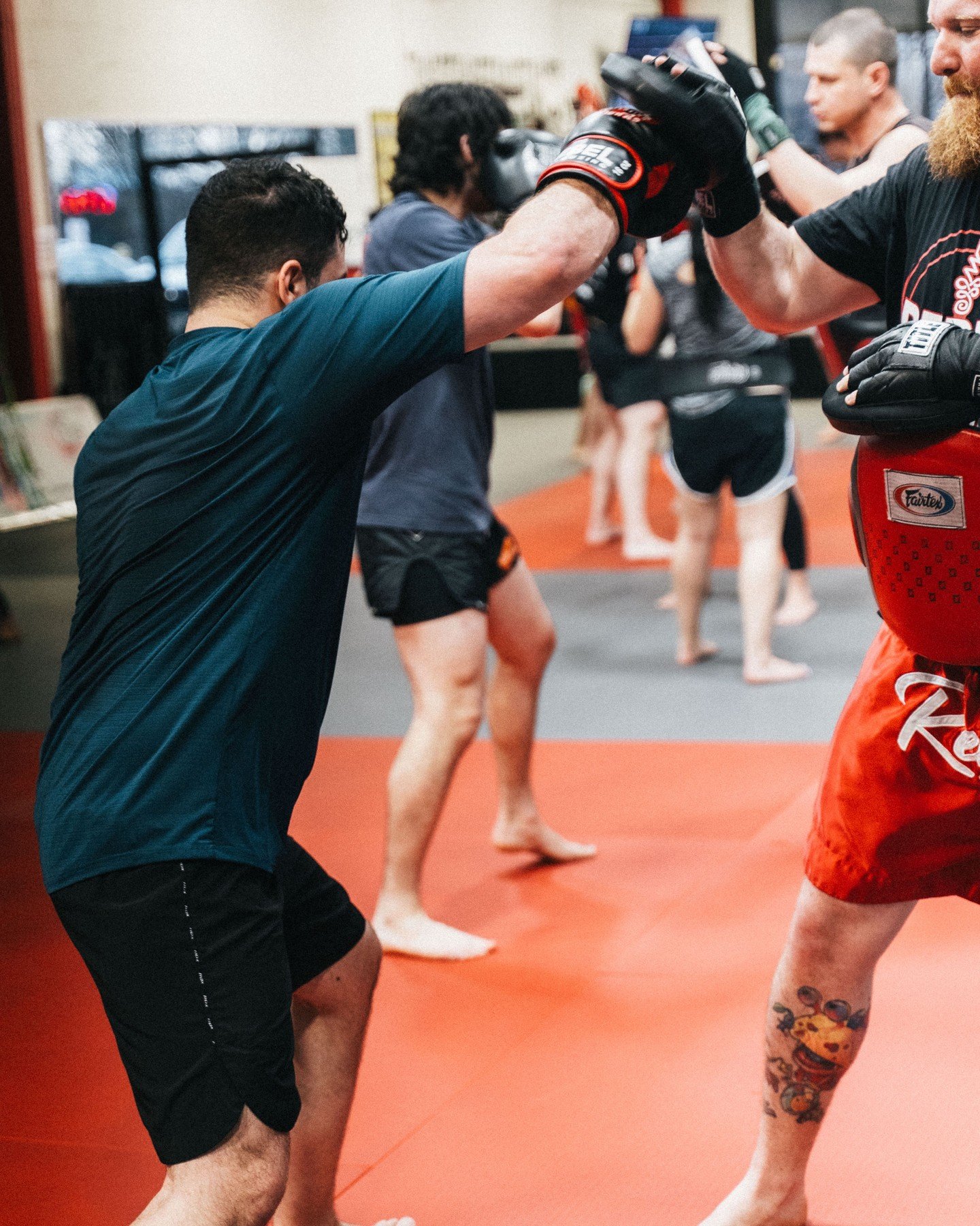 Working with pads is so much fun. 🥊

The pace picks up and the energy is great.

Let's get after it.

#RebelThaiboxing