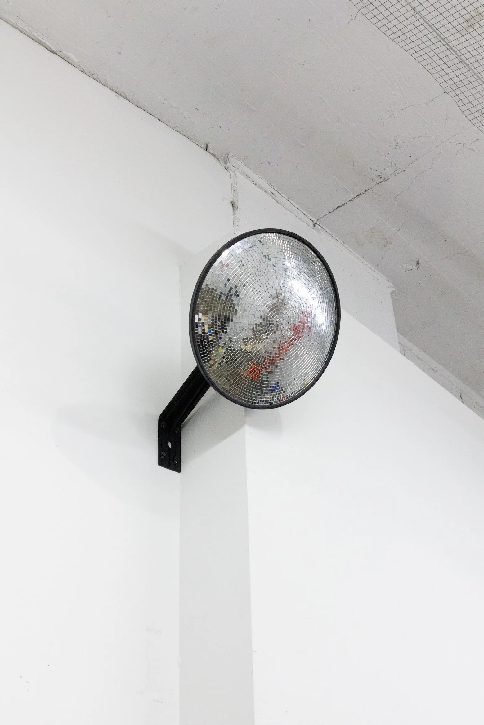 The sculpture, "Averting My Gaze, Taking Offense" by Andrius Alvarez-Backus