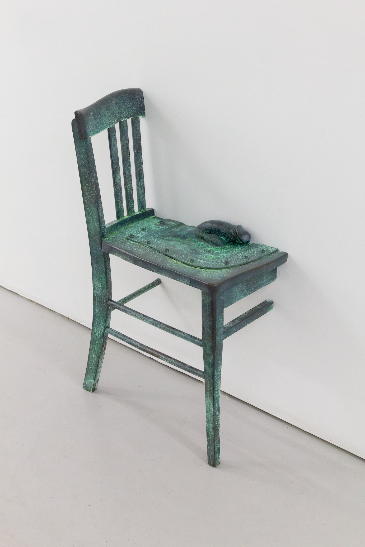 The sculpture, "To Whom I Belong" by Andrius Alvarez-Backus