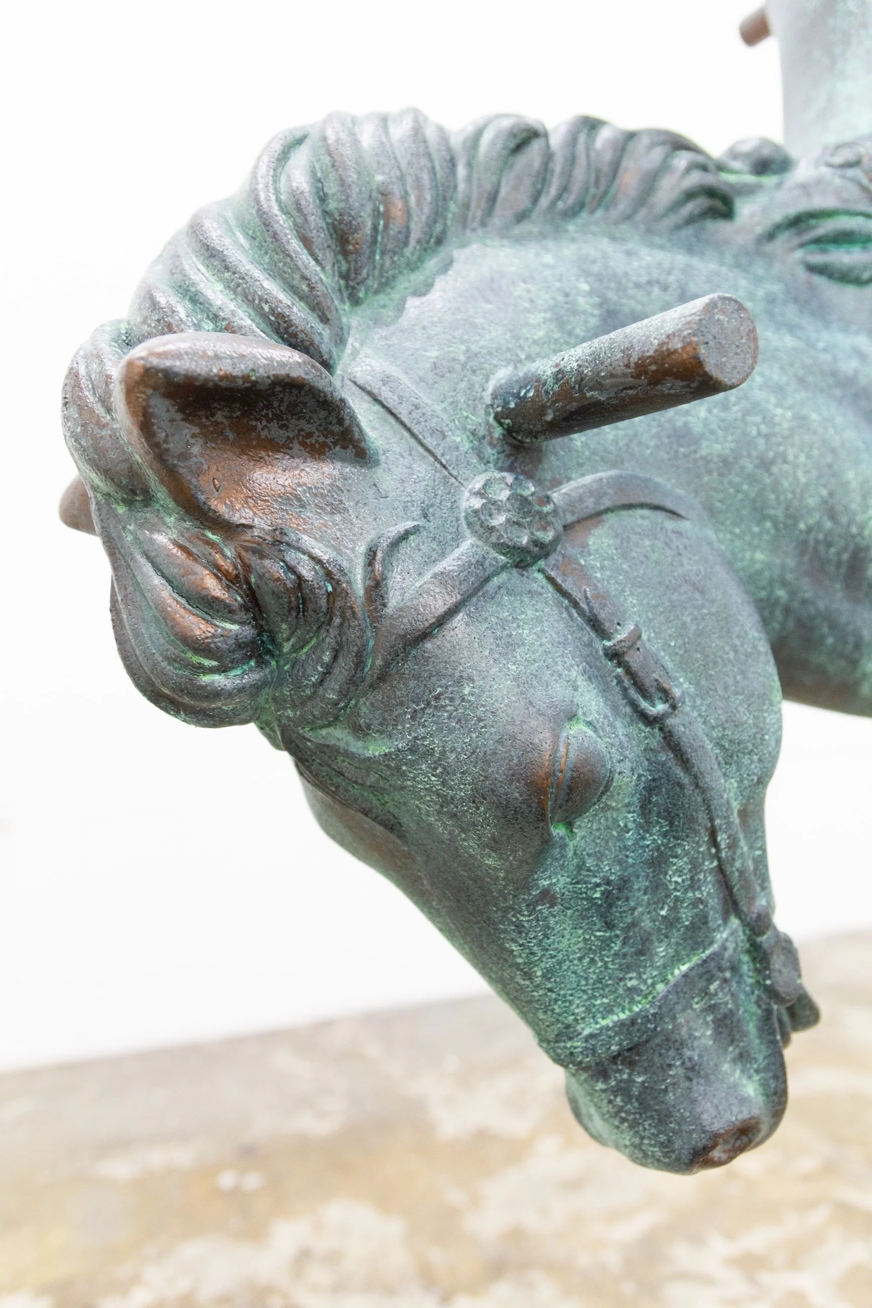 The sculpture, "Are You Still Strong Enough?" by Andrius Alvarez-Backus