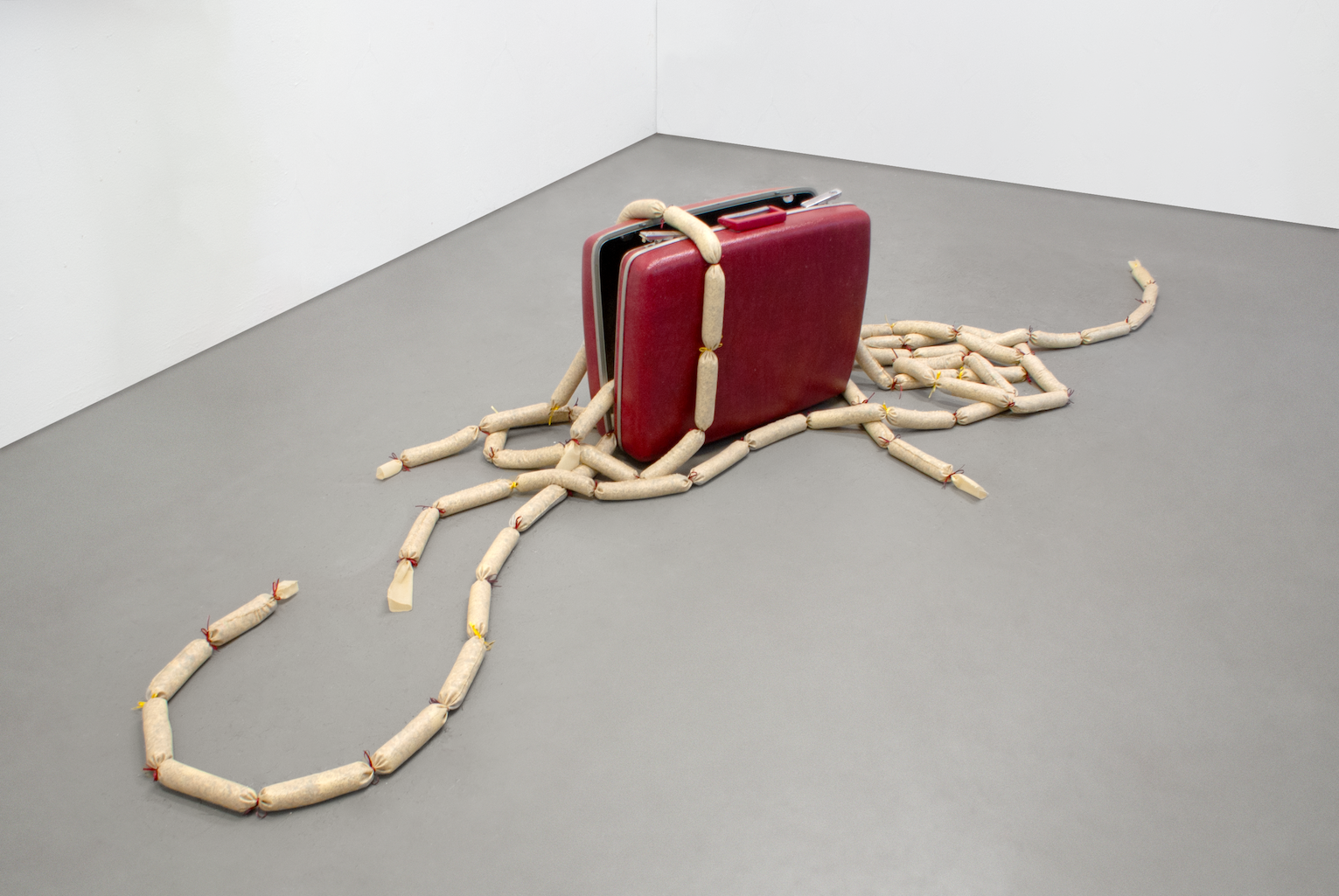 The sculpture, "Touch Me in the Morning" by Andrius Alvarez-Backus