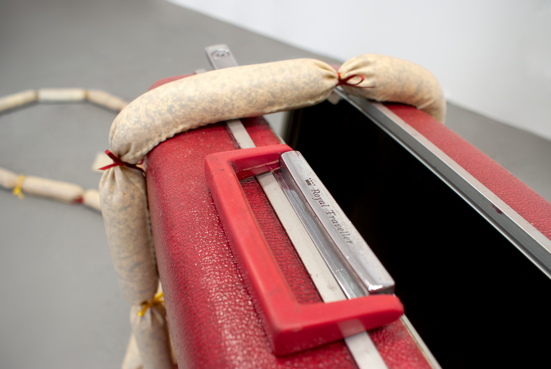 The sculpture, "Touch Me in the Morning" by Andrius Alvarez-Backus