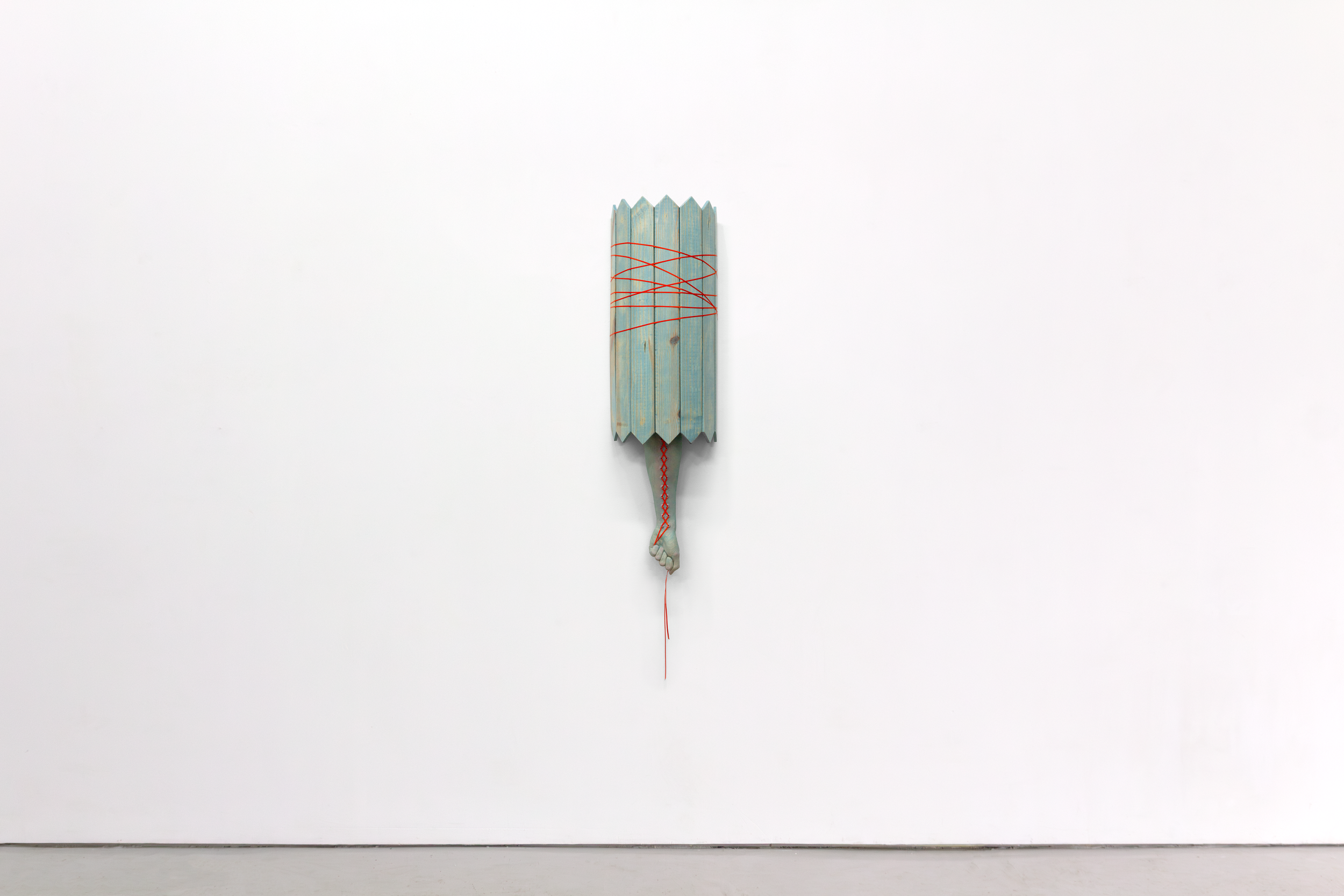 The sculpture, "This Lack In Me" (2026) by Andrius Alvarez-Backus
