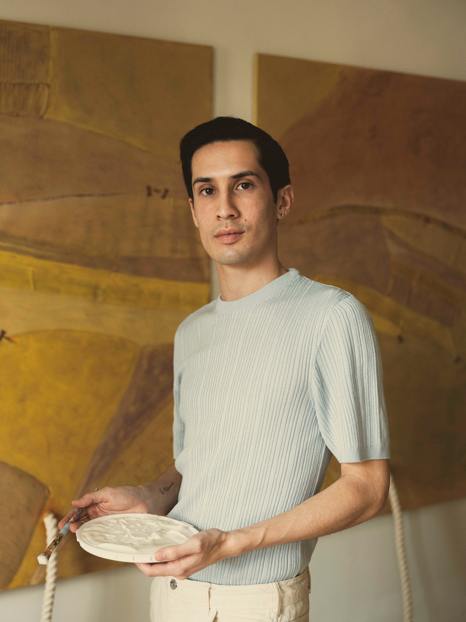 Andrius Alvarez-Backus photographed by Casper Yen.