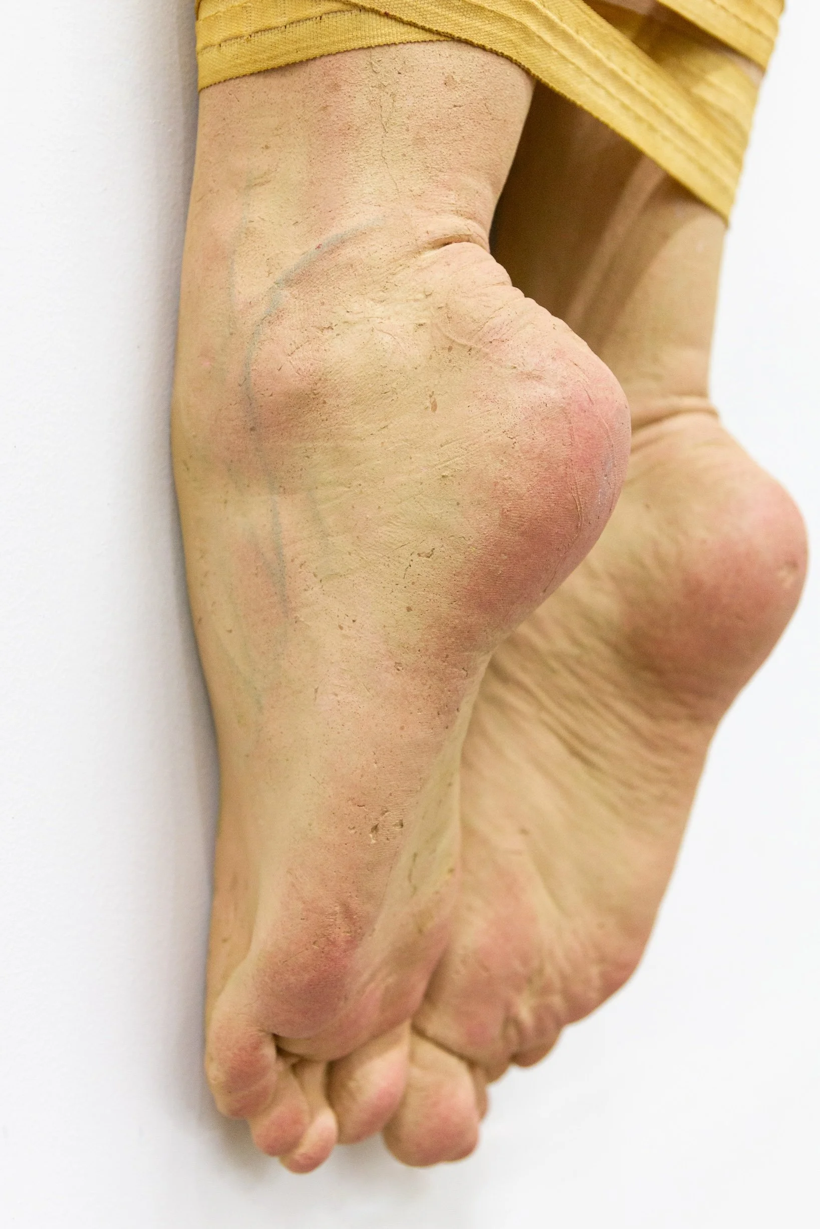 The sculpture, "You Took Your Time With Me" by Andrius Alvarez-Backus