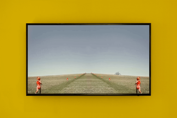 Installation view of "Desastre" by Andrius Alvarez-Backus