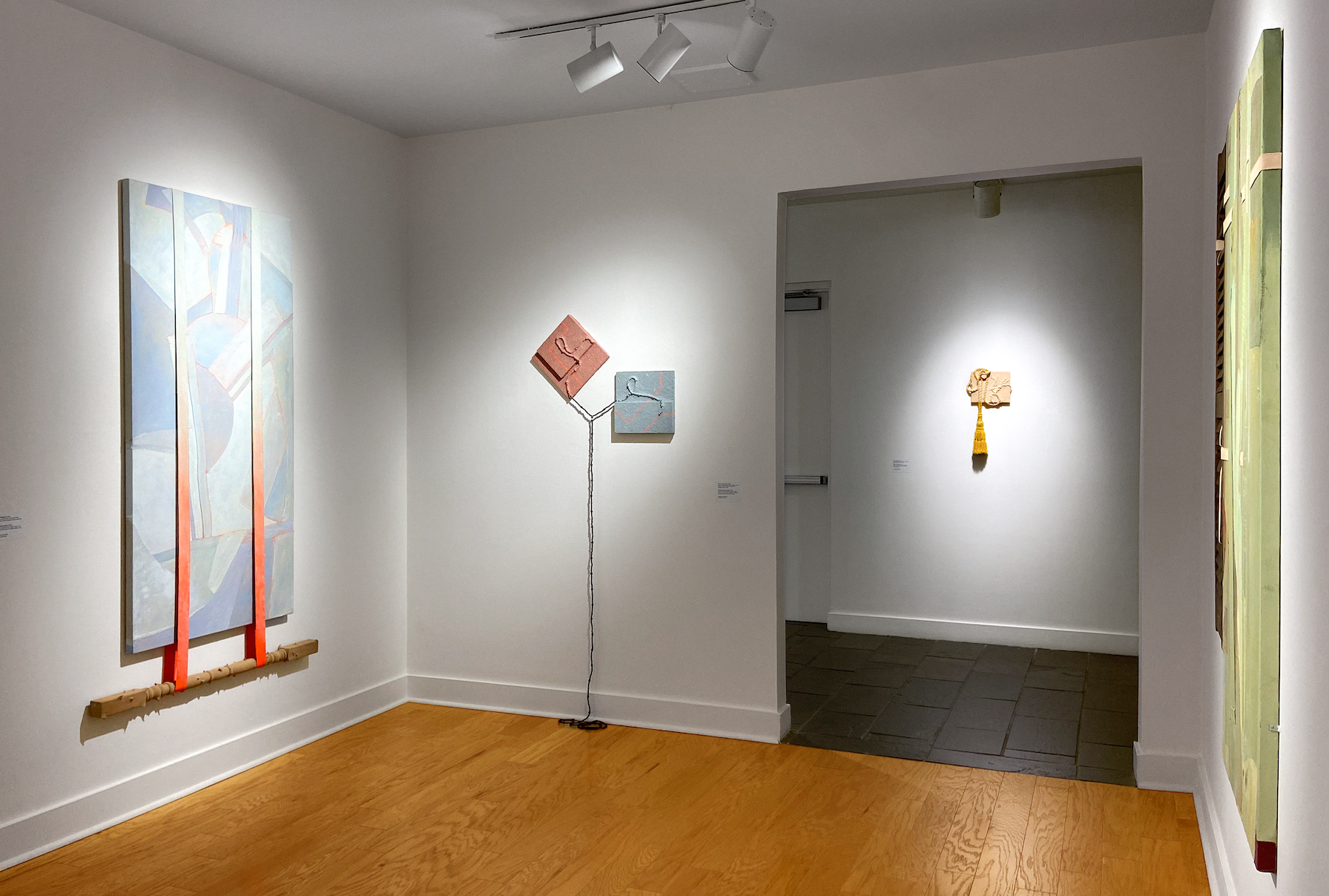 Installation view of "Desastre" by Andrius Alvarez-Backus