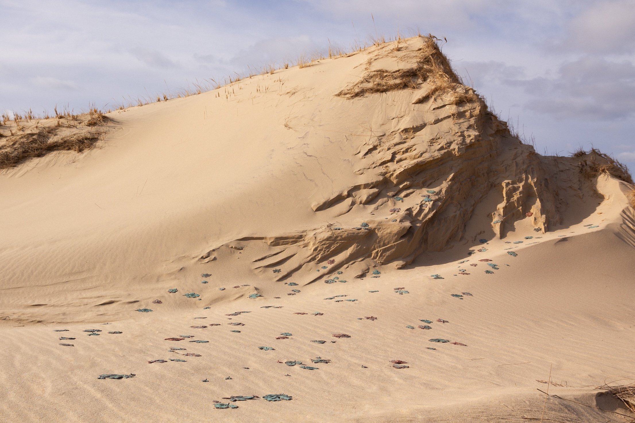The sculpture, "To Make Ourselves Indecent" by Andrius Alvarez-Backus