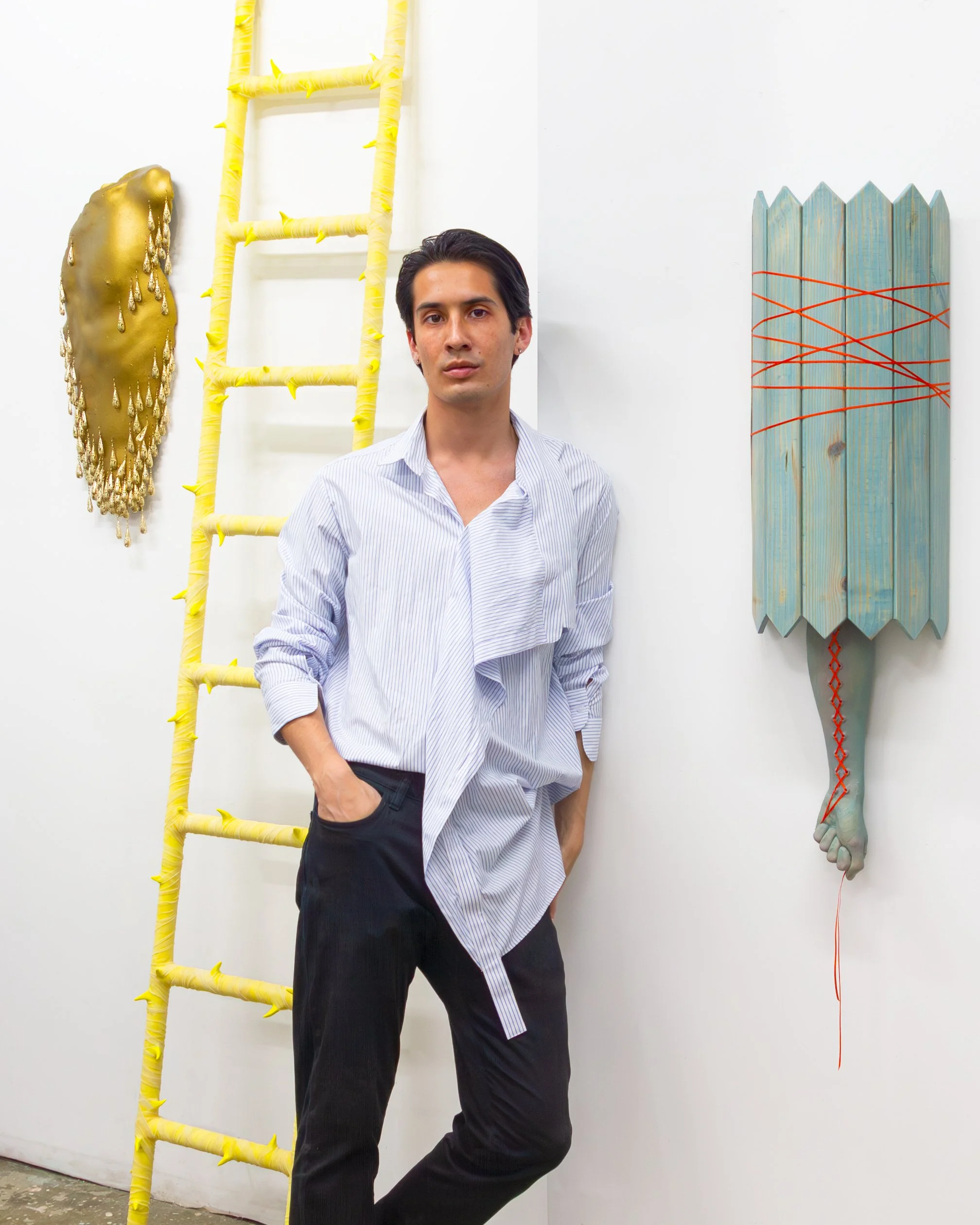 Studio portrait of Andrius Alvarez-Backus (2026)