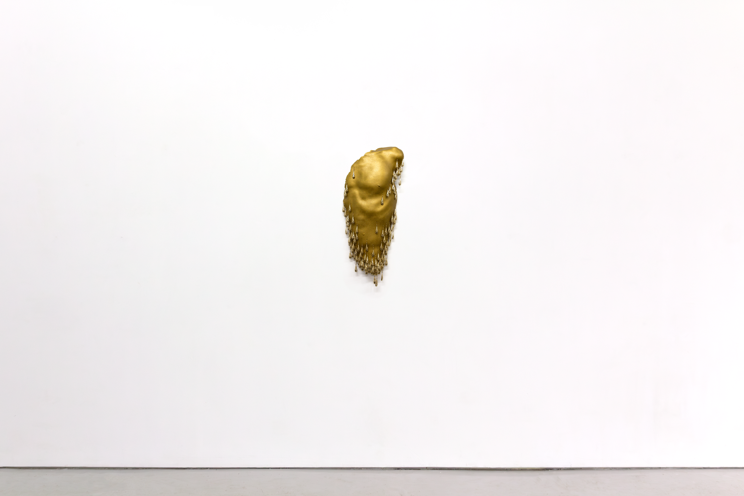 The sculpture, "I Can't Wait to Want You" (2026) by Andrius Alvarez-Backus