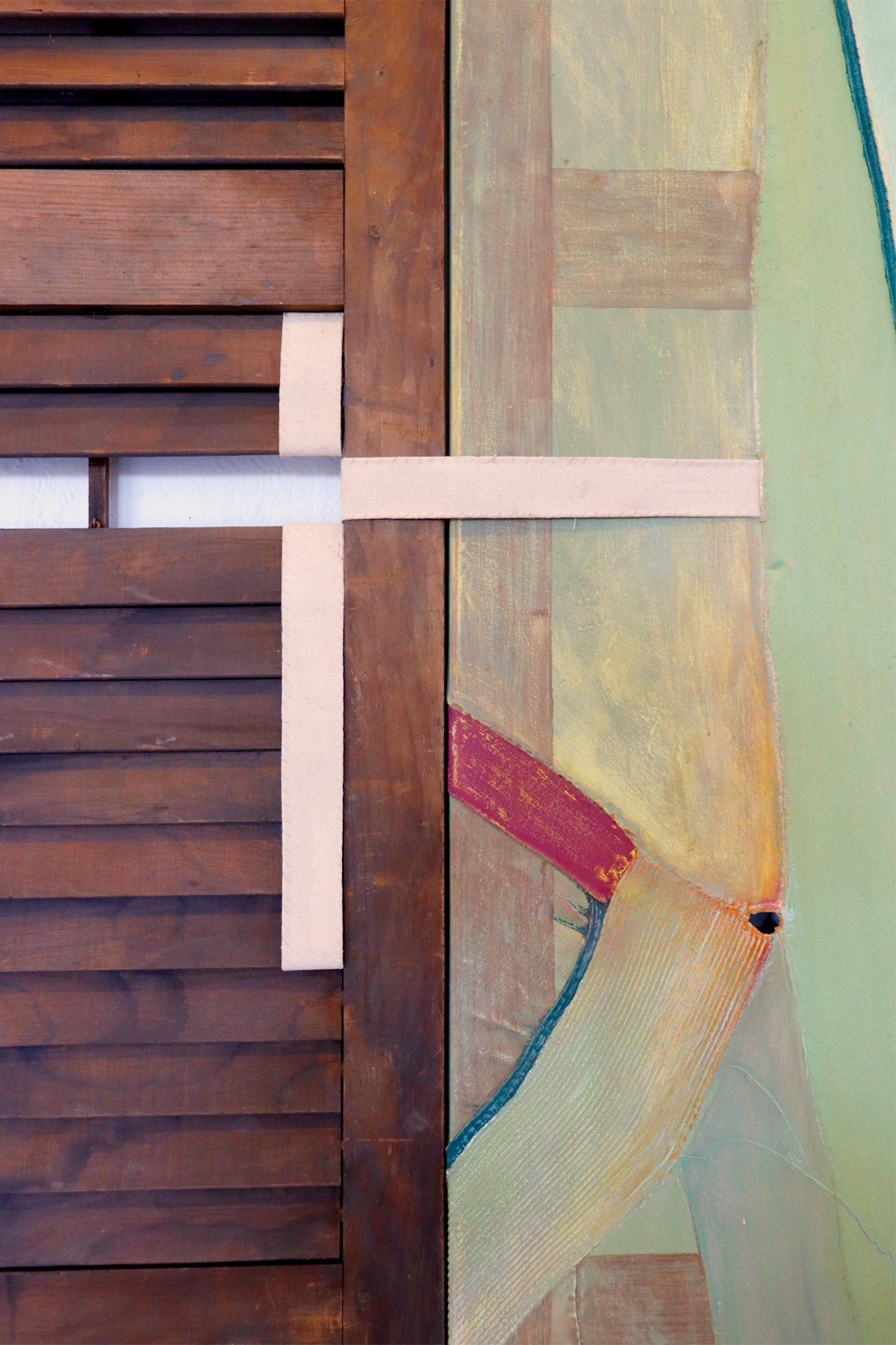 The painting "Mine & My Own" by Andrius Alvarez-Backus