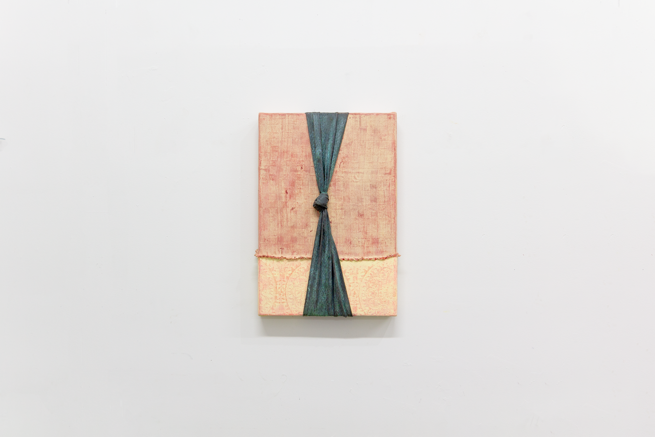 The painting, "I'm Okay, I'm Okay" by Andrius Alvarez-Backus