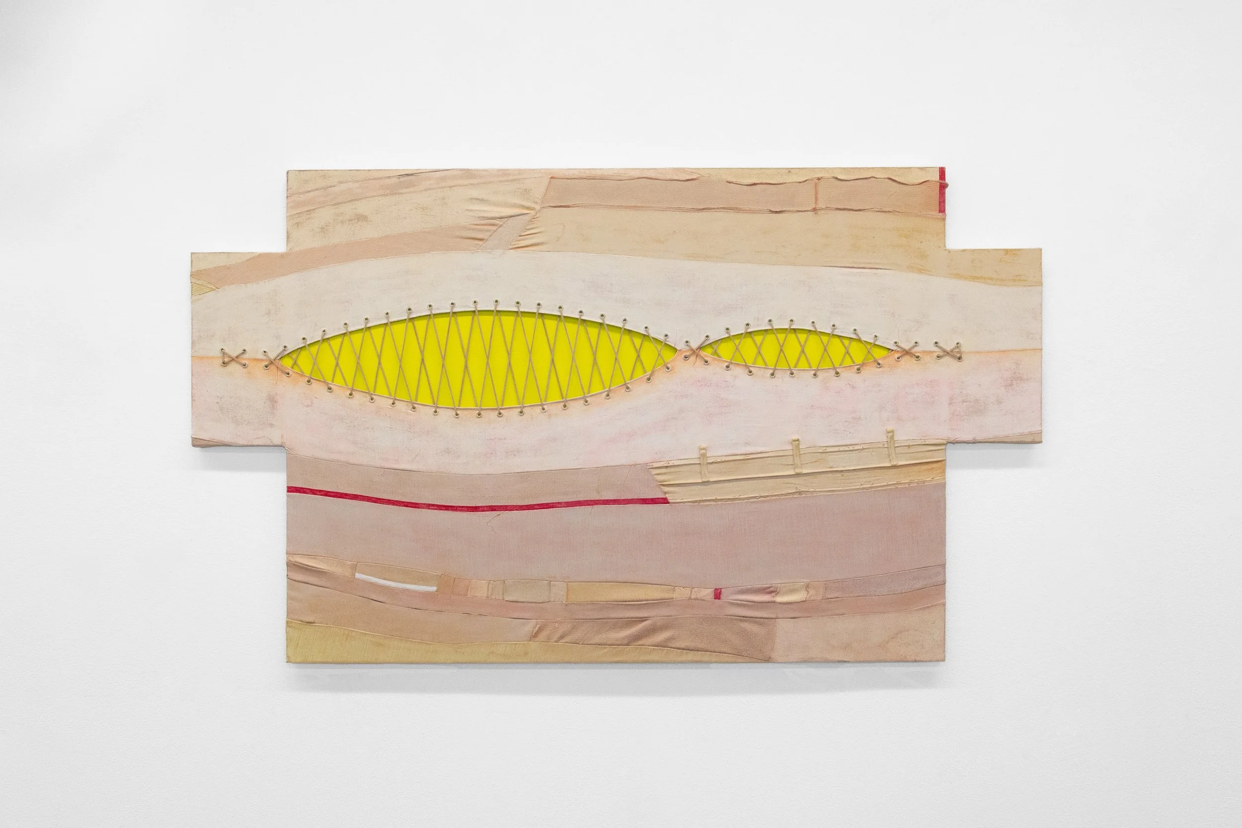 The painting, "They Let Intimacy Fuse Them" by Andrius Alvarez-Backus