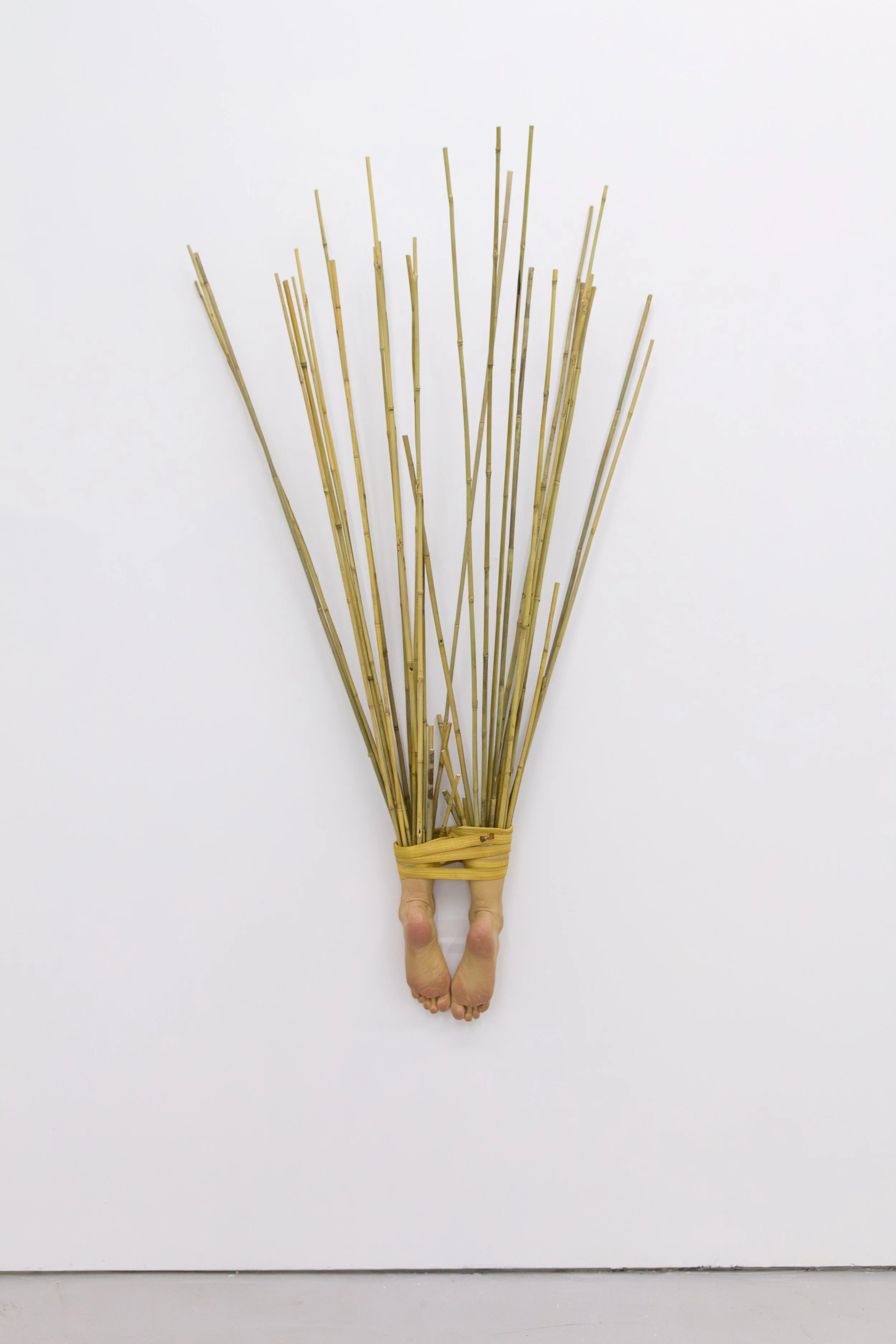 The sculpture, "You Took Your Time With Me" by Andrius Alvarez-Backus