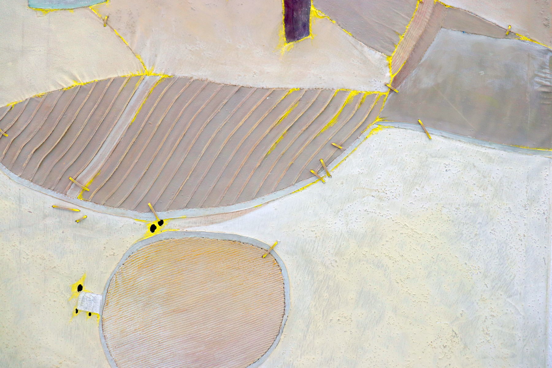 The painting "In Fields of Failure" by Andrius Alvarez-Backus