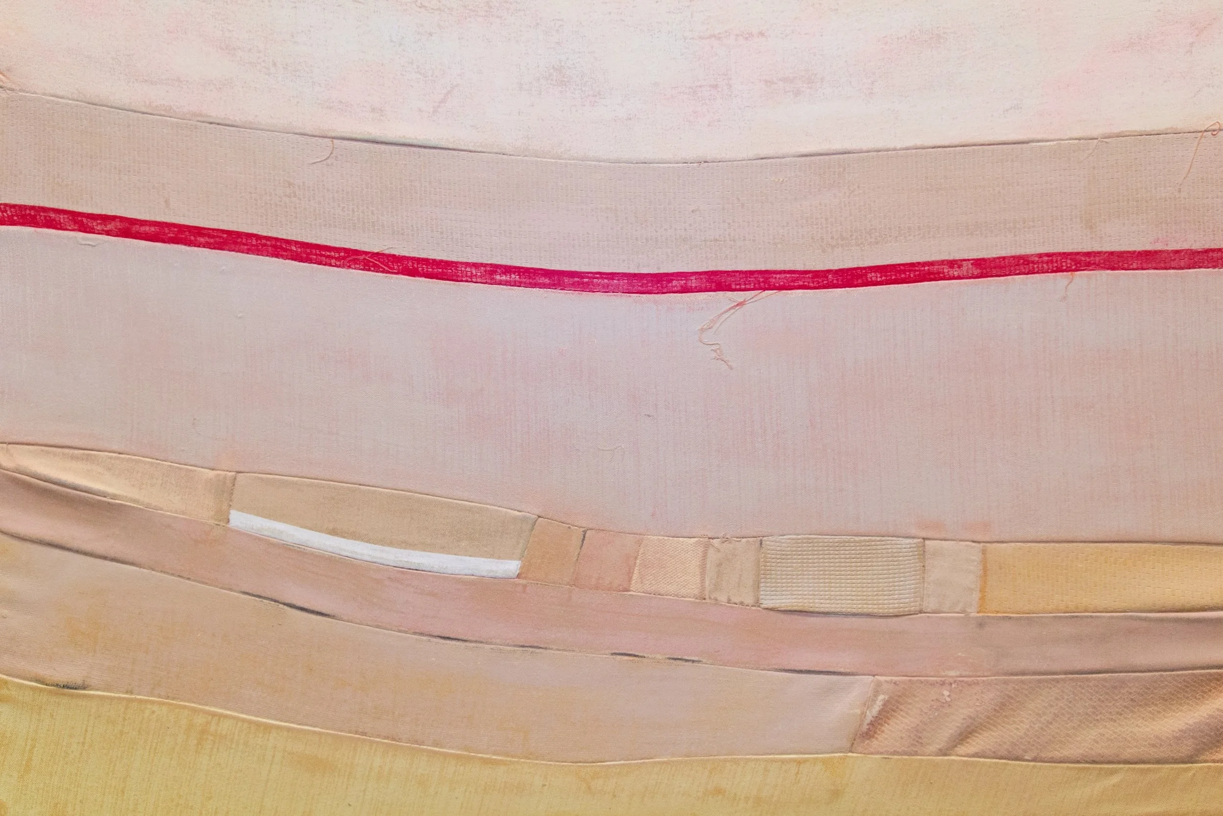 The painting, "They Let Intimacy Fuse Them" by Andrius Alvarez-Backus