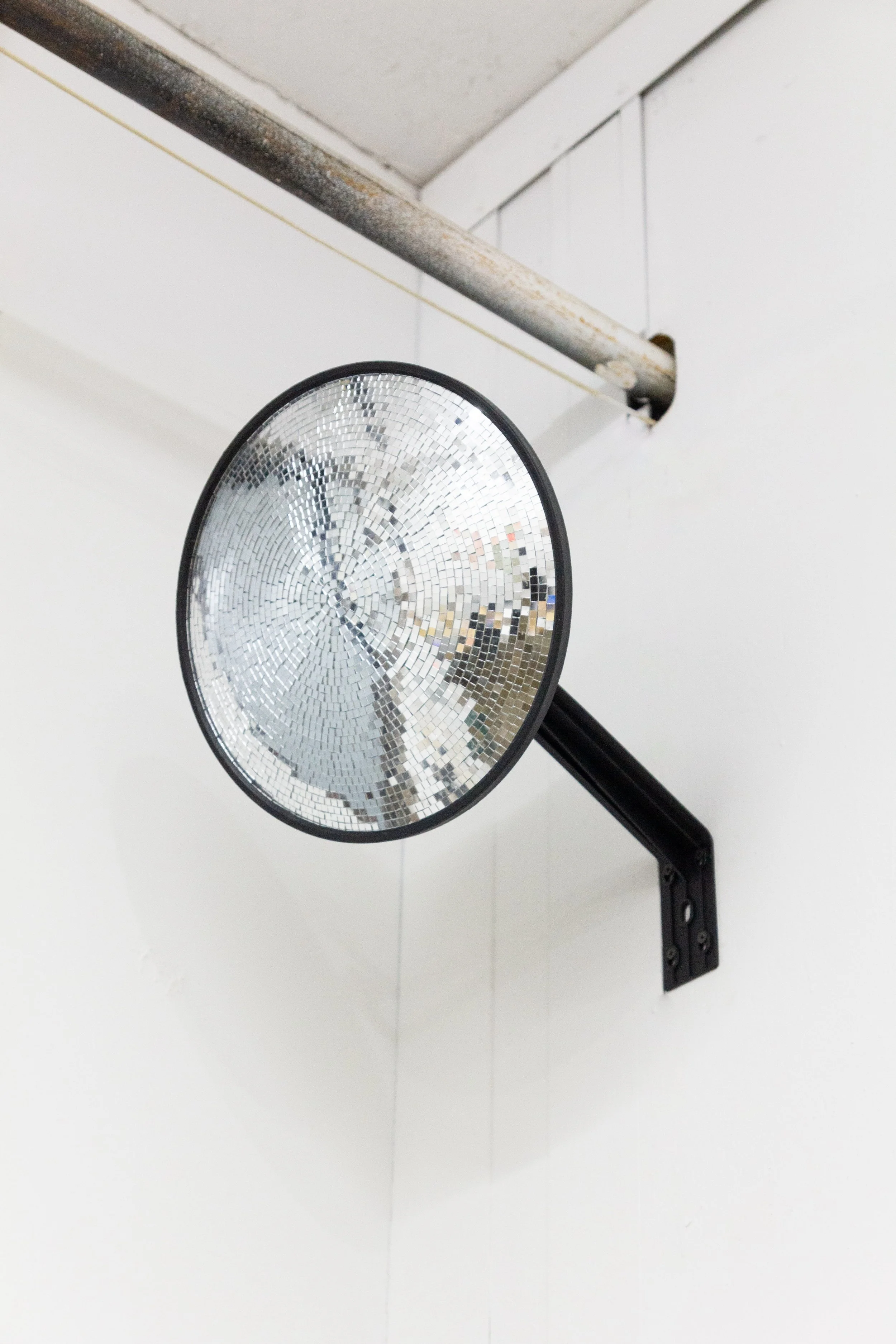 The sculpture, "Averting My Gaze, Taking Offense" by Andrius Alvarez-Backus