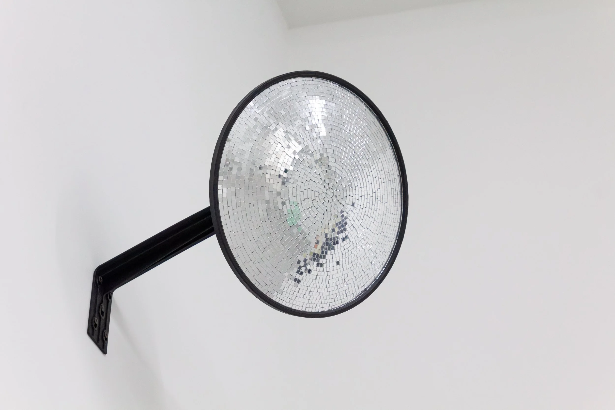 The sculpture, "Averting My Gaze, Taking Offense" by Andrius Alvarez-Backus