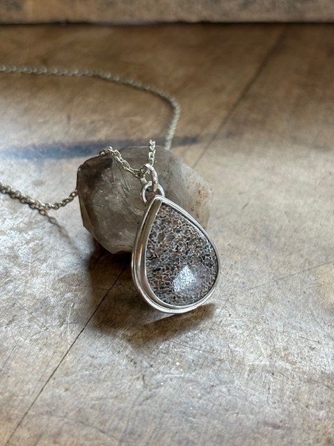 Sterling Silver, Dinosaur Bone