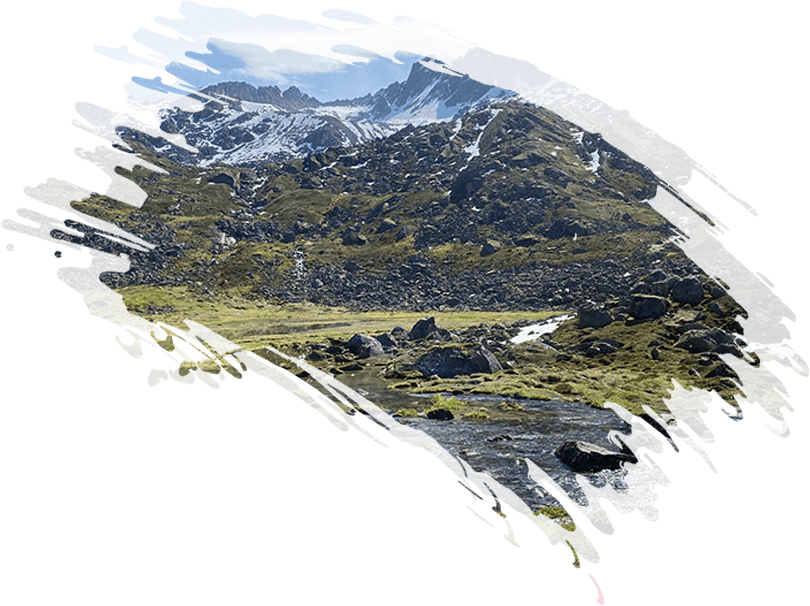 Piper PA-18 Super Cub on floats during training flight over Kenai Peninsula glaciers and mountains Alaska
