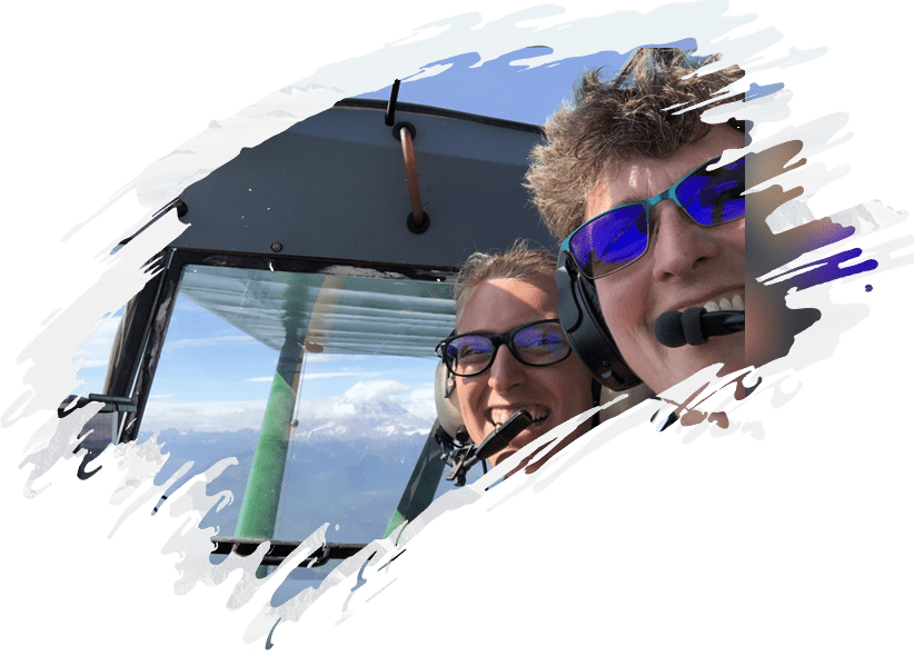 Float plane water operations on Alaska lake, Float Refresher SES currency course at Alaska Float Training