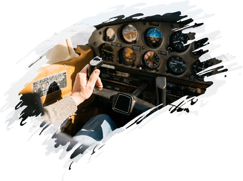 Cessna 172M instrument panel with GNX375 avionics, Instrument and Commercial rating course at Alaska Float Training
