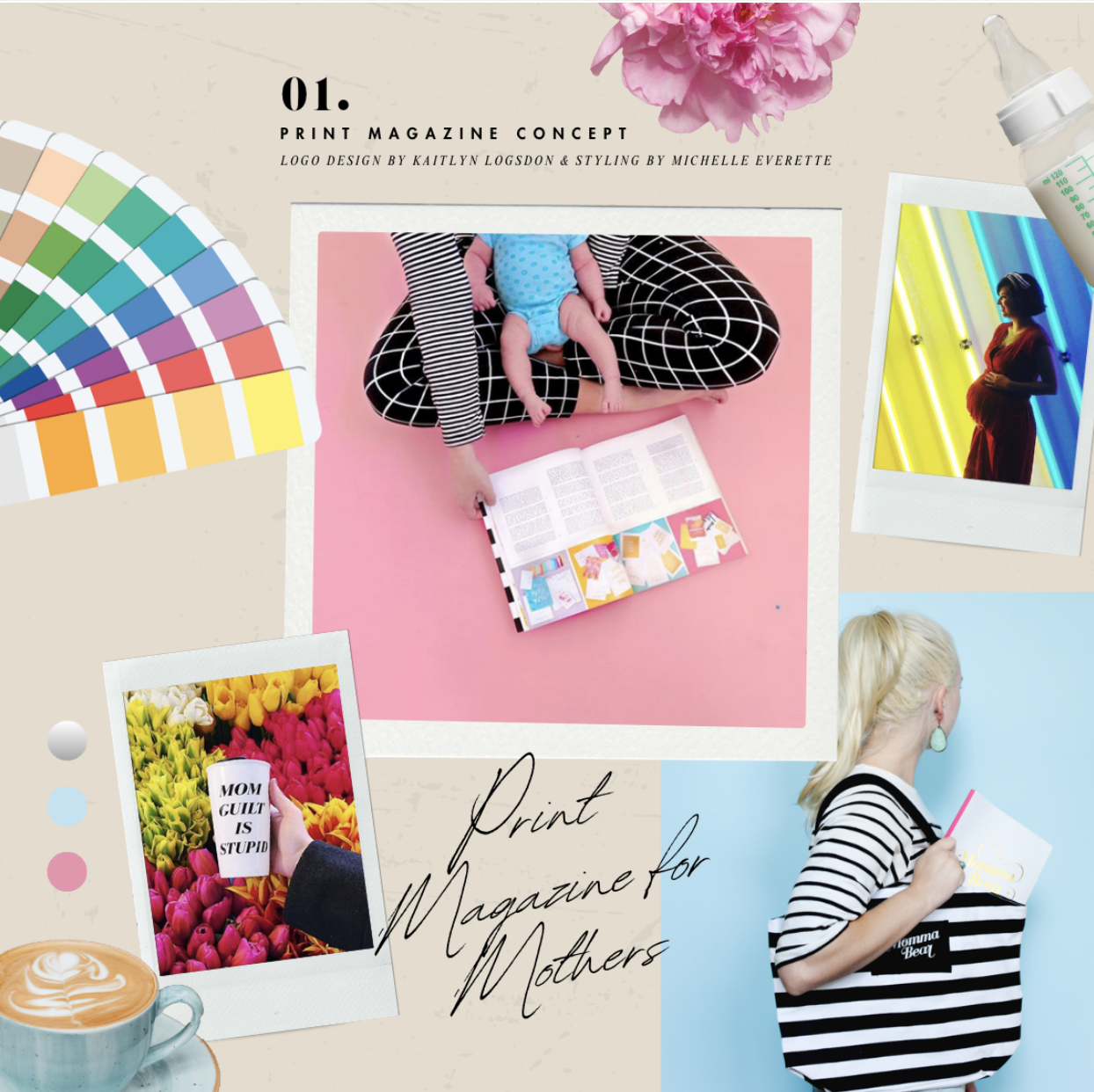 Designing a print magazine: Momma Bear