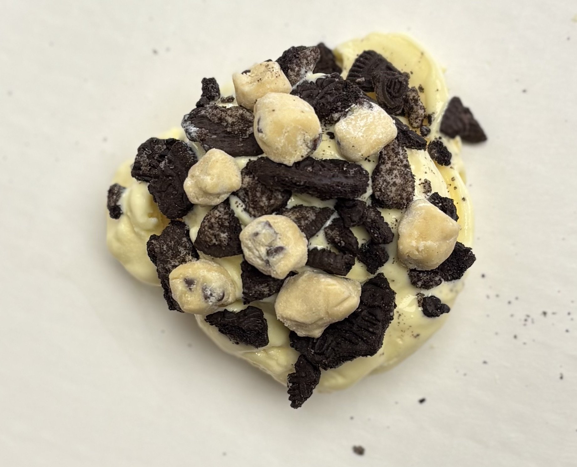 Cookie Crumble- Cookie Flavor Frozen Custard with Oreos and Cookie Dough
