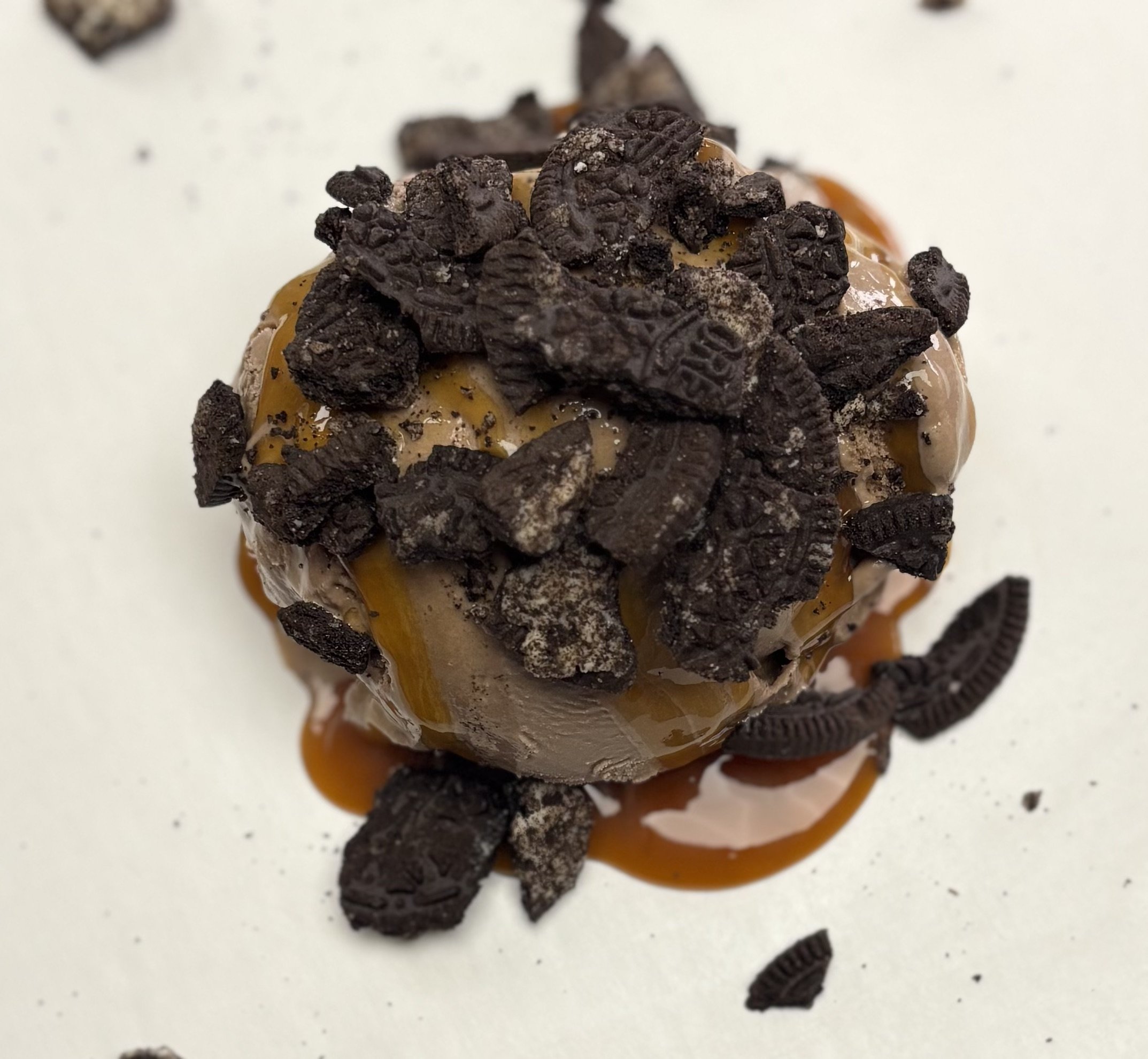 Mississippi Mudpie- Chocolate Frozen Custard with Caramel and Oreos