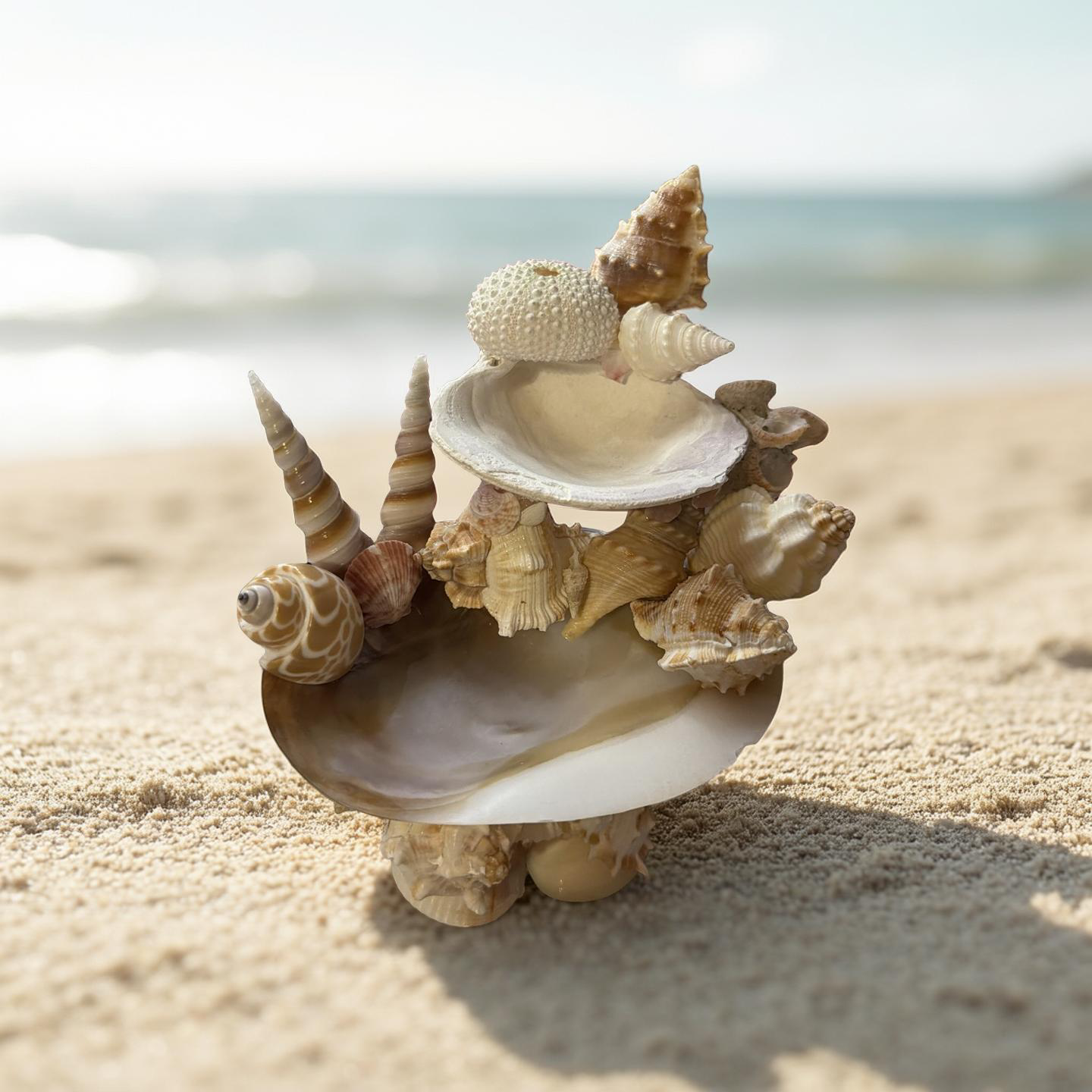 Abalone Shell Jewelry Sculpture