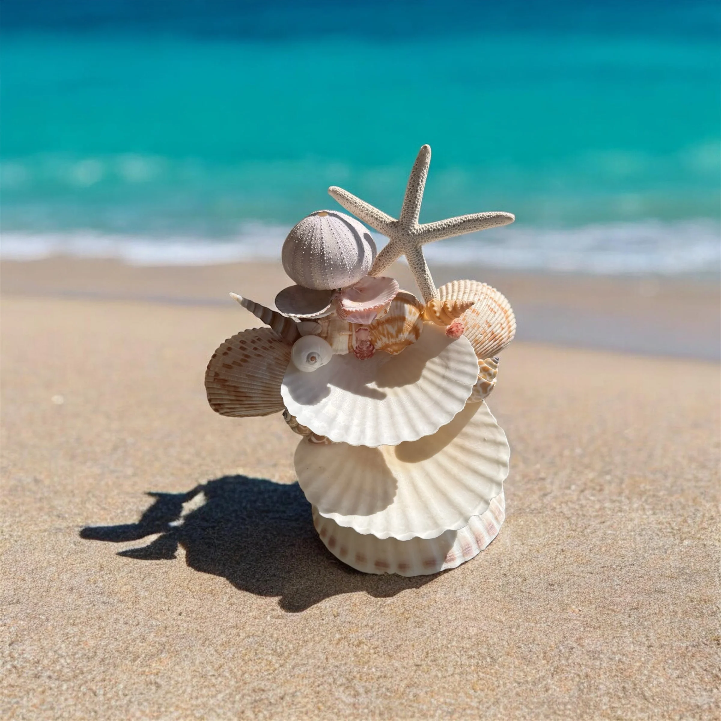 Flared Shell Jewelry Sculpture