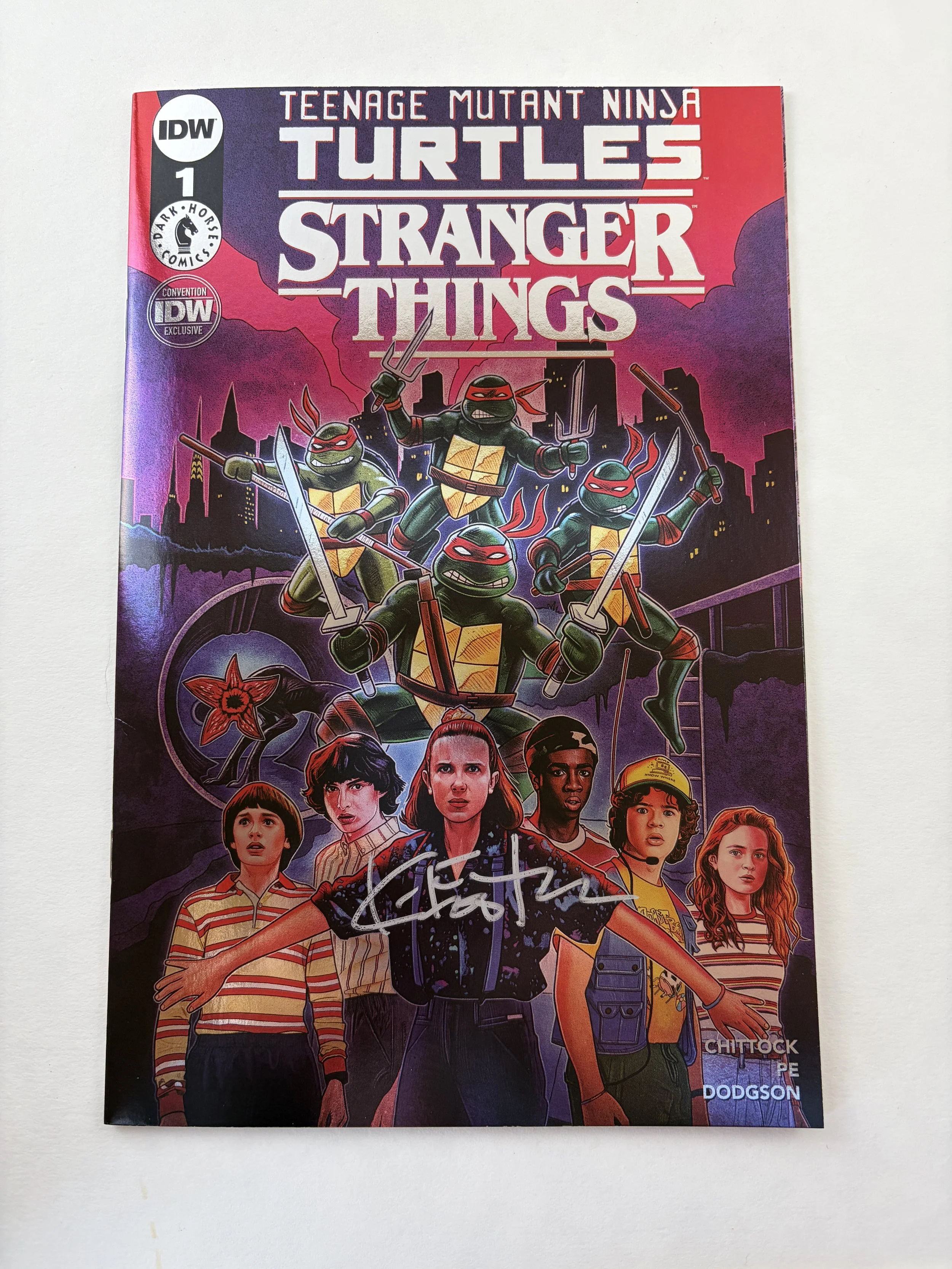 IDW: Teenage Mutant Ninja Turtles & Stranger Things #1